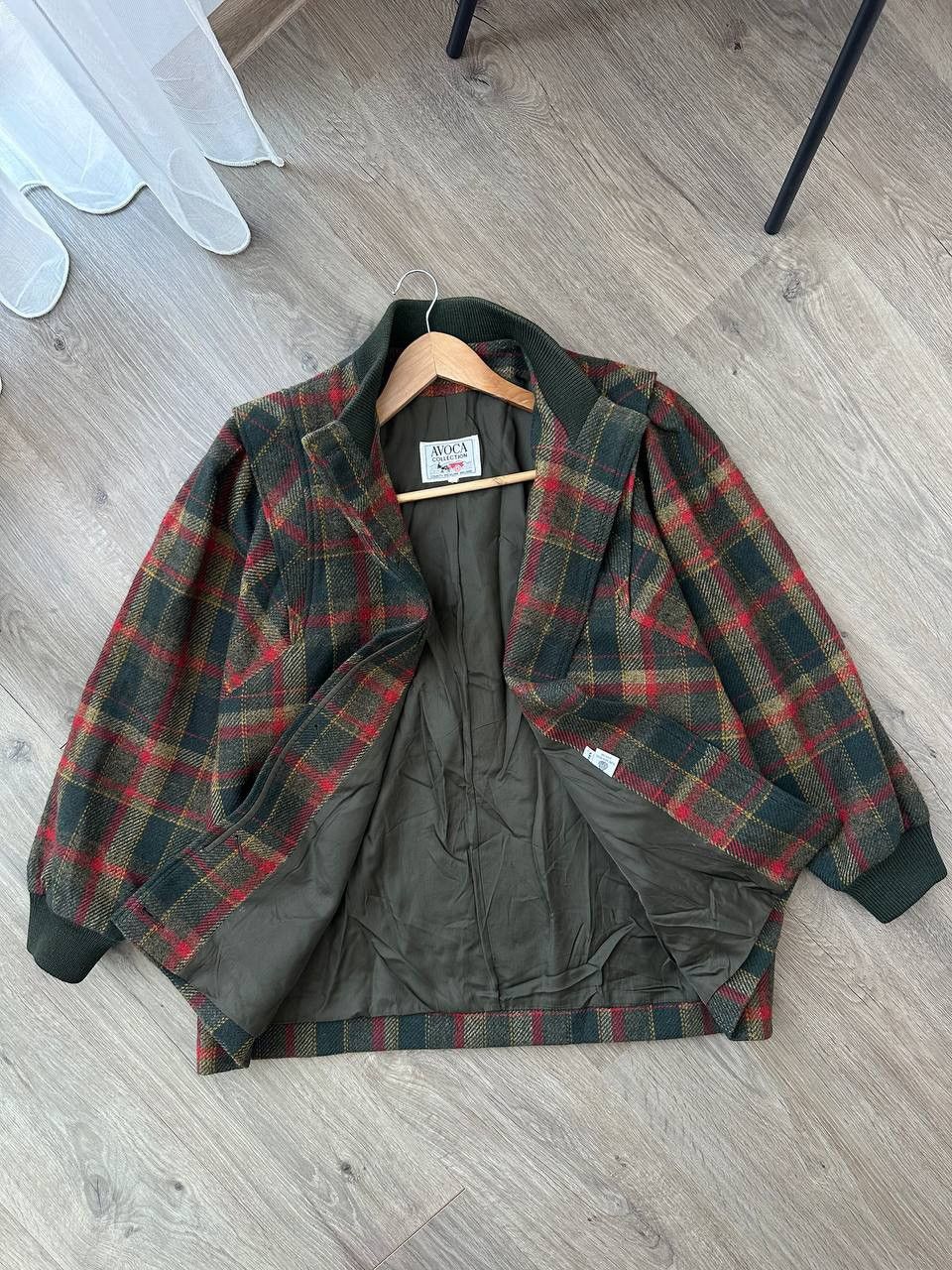 Other UK Vintage Avoca Ireland Wool Checked Collection Jacket Size M / US 6-8 / IT 42-44 - 7 Thumbnail