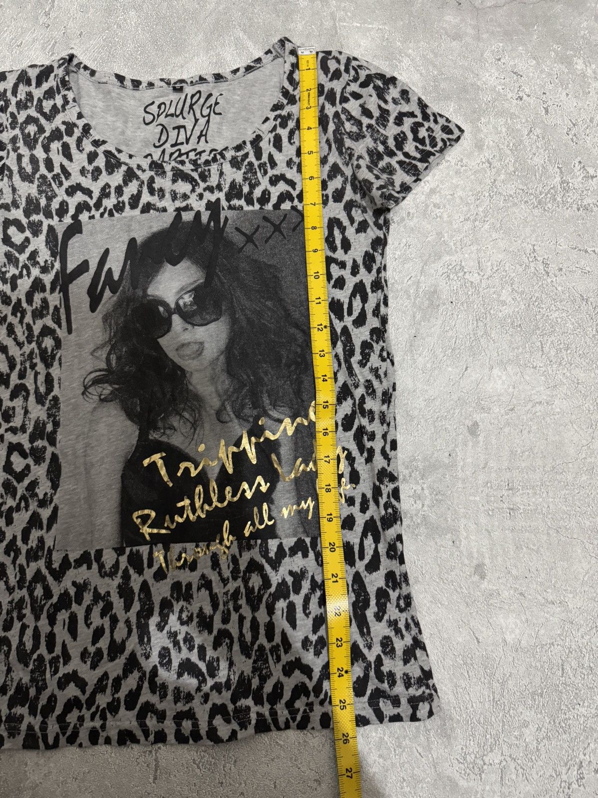 Hysteric Glamour Y2k Splurge Diva Parties leopard ifsixwasnine tee Size M / US 6-8 / IT 42-44 - 7 Thumbnail