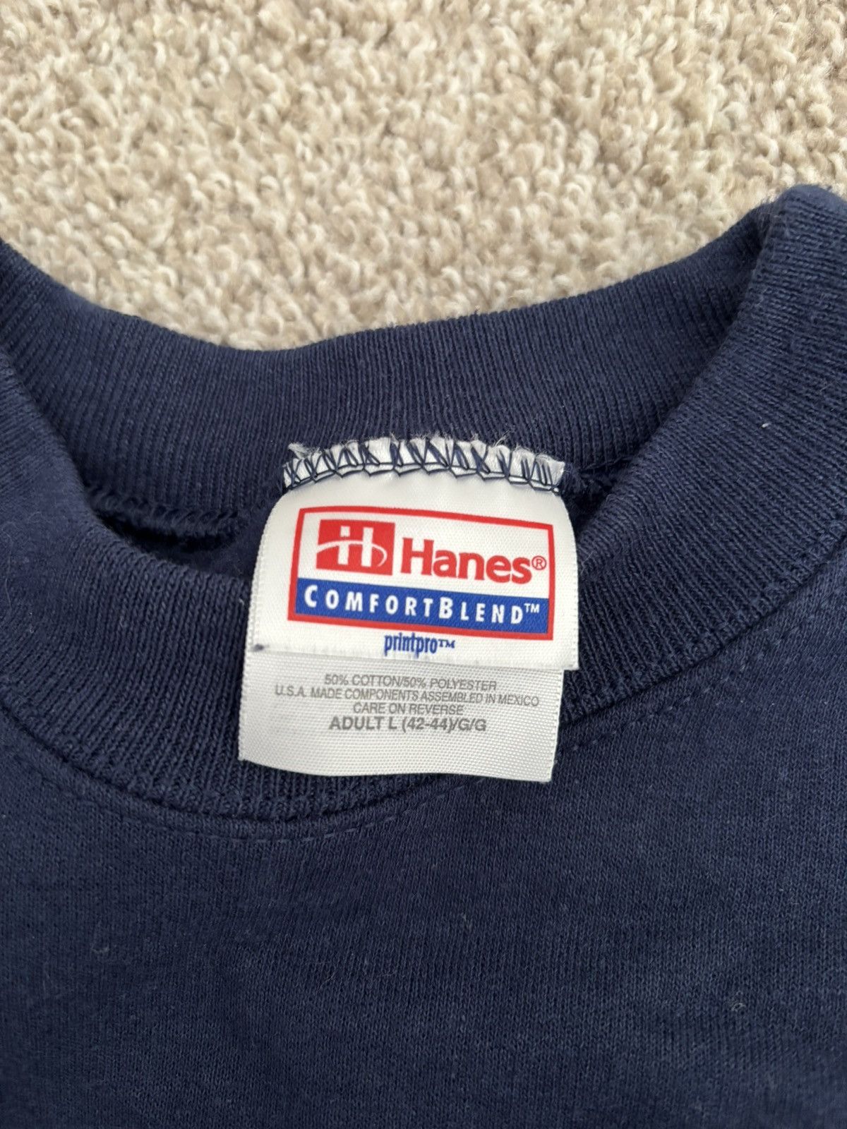 Hanes Vintage San Francisco California Sweatshirt Size US L / EU 52-54 / 3 - 3 Thumbnail