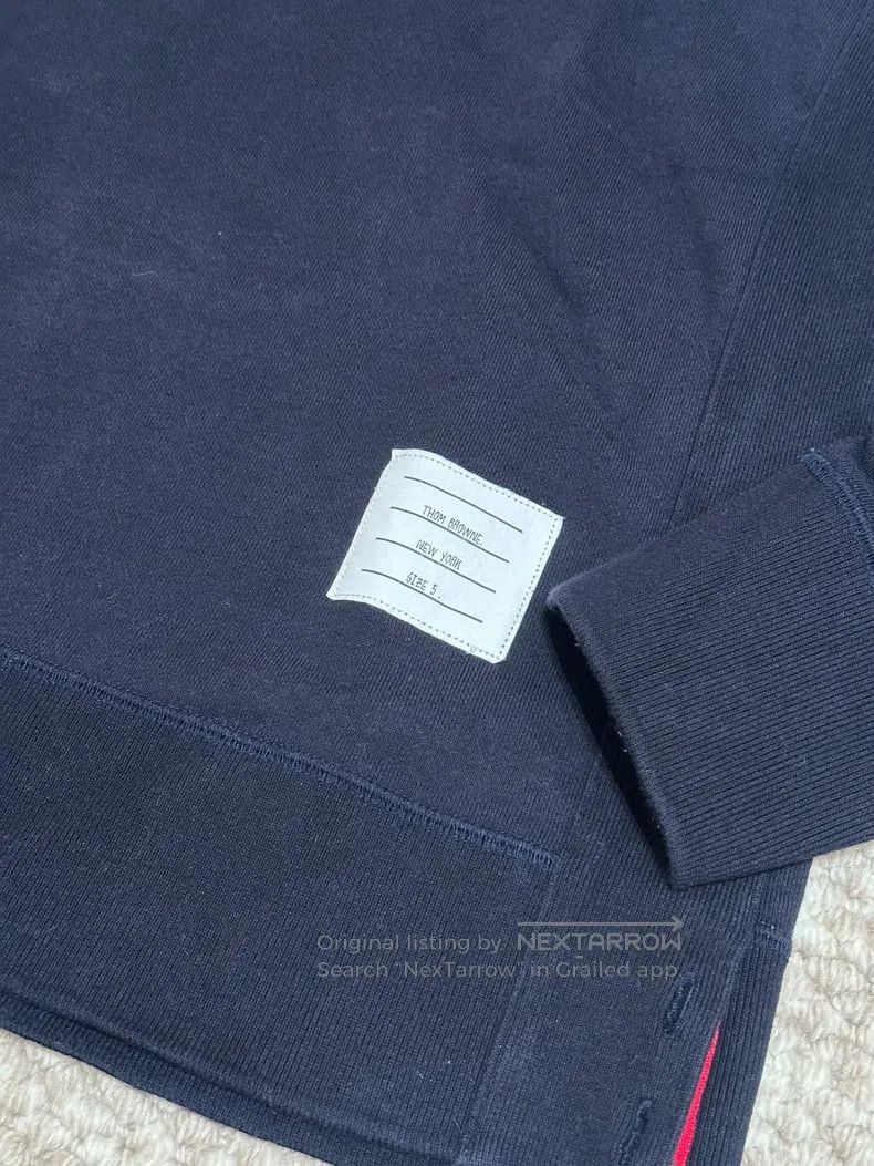 Thom Browne Thom Browne Round-neck hoodie Size US XXL / EU 58 / 5 - 2 Thumbnail