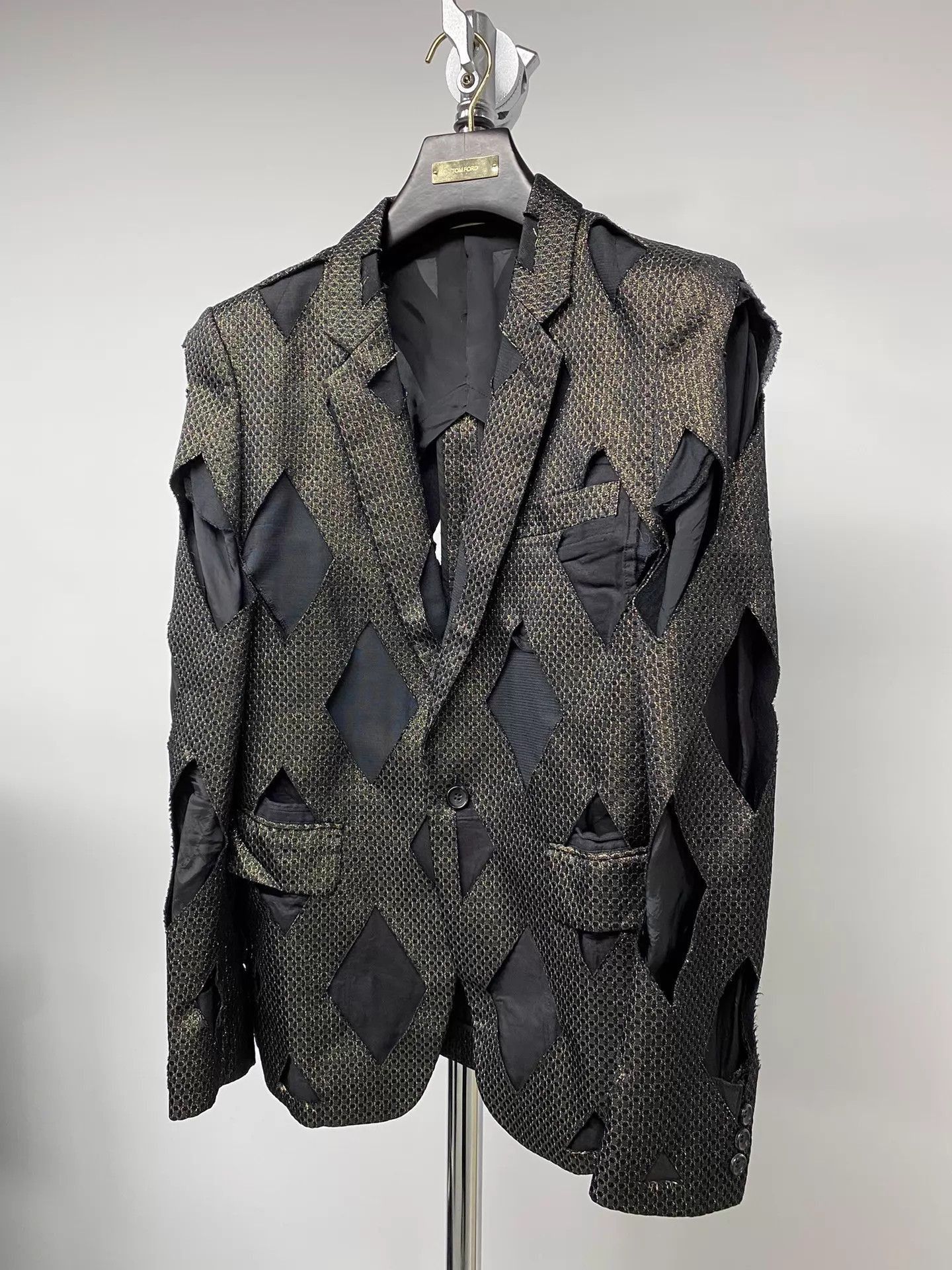 Comme des Garcons Multi Pattern Cut-Out Light Jacket Size M Size US M / EU 48-50 / 2 - 1 Thumbnail