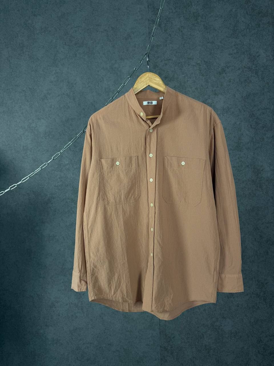 Lemaire × Uniqlo Lemaire x Uniqlo designer striped shirt Size US S / EU 44-46 / 1 - 1 Thumbnail