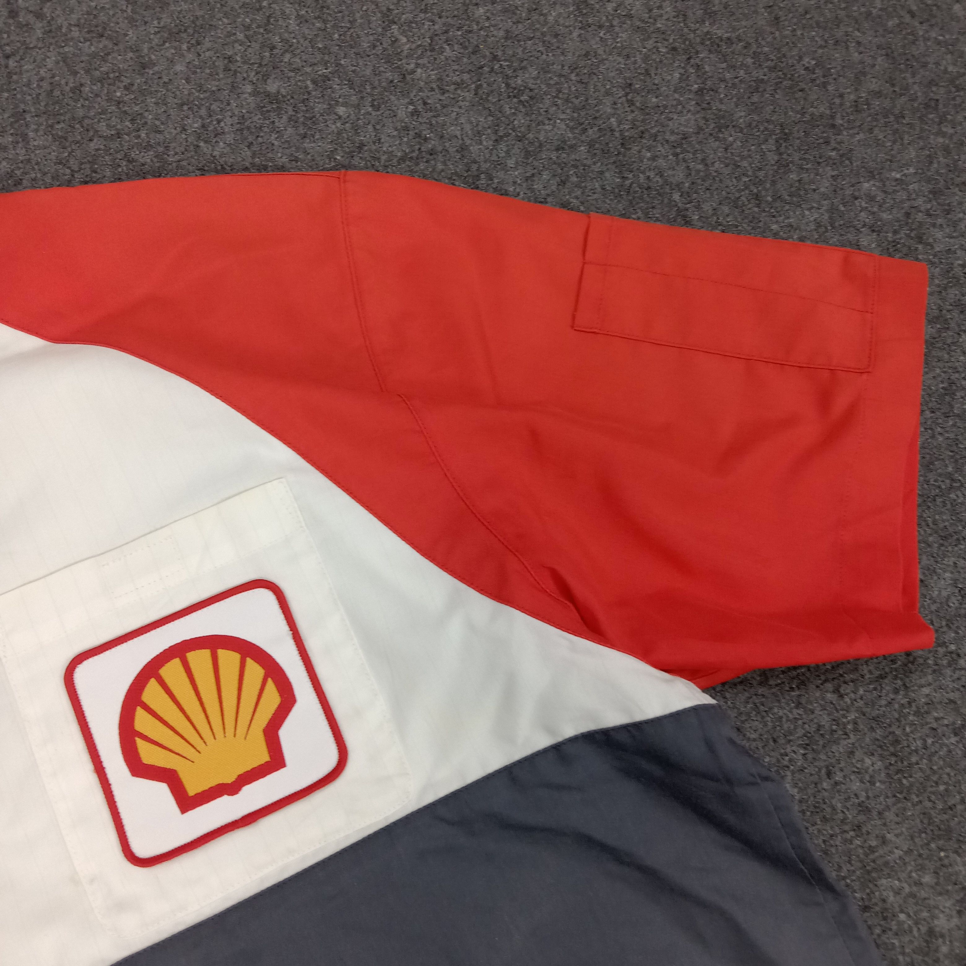 Ferrari × Vintage Shell Formula One Racing Ferrari Shirt Button Ups Size US XL / EU 56 / 4 - 3 Thumbnail
