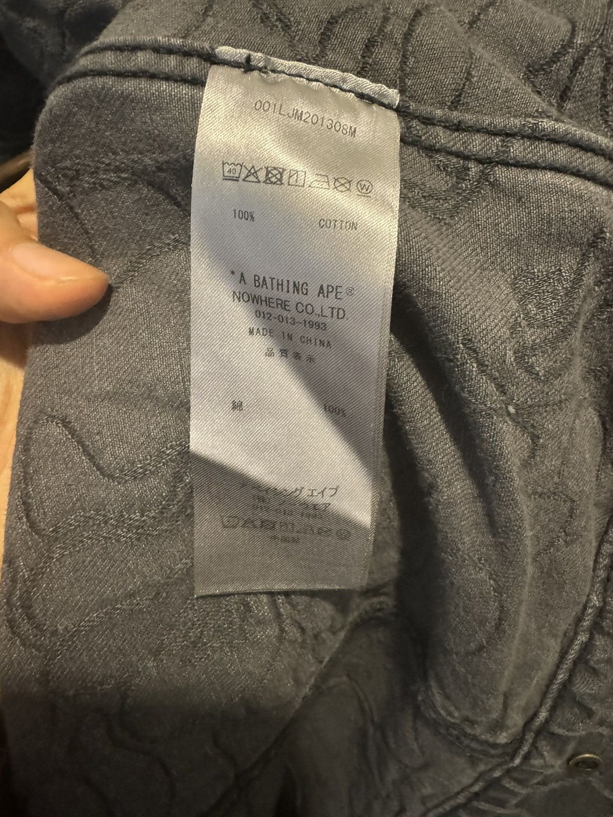 Bape BAPE 26SS LIMITED JEANS JACKET Size US XL / EU 56 / 4 - 5 Thumbnail