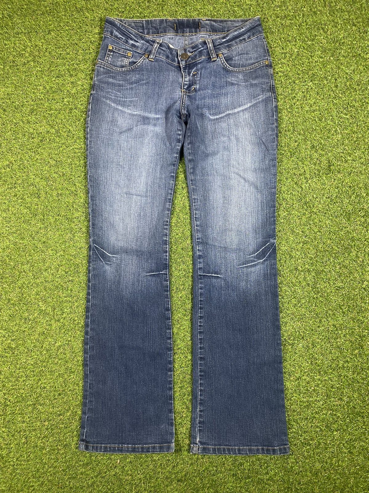 Japanese Brand × Vintage Vintage Y2K Japanese jeans denim streetwear style Size 32" / US 10 / IT 46 - 3 Thumbnail