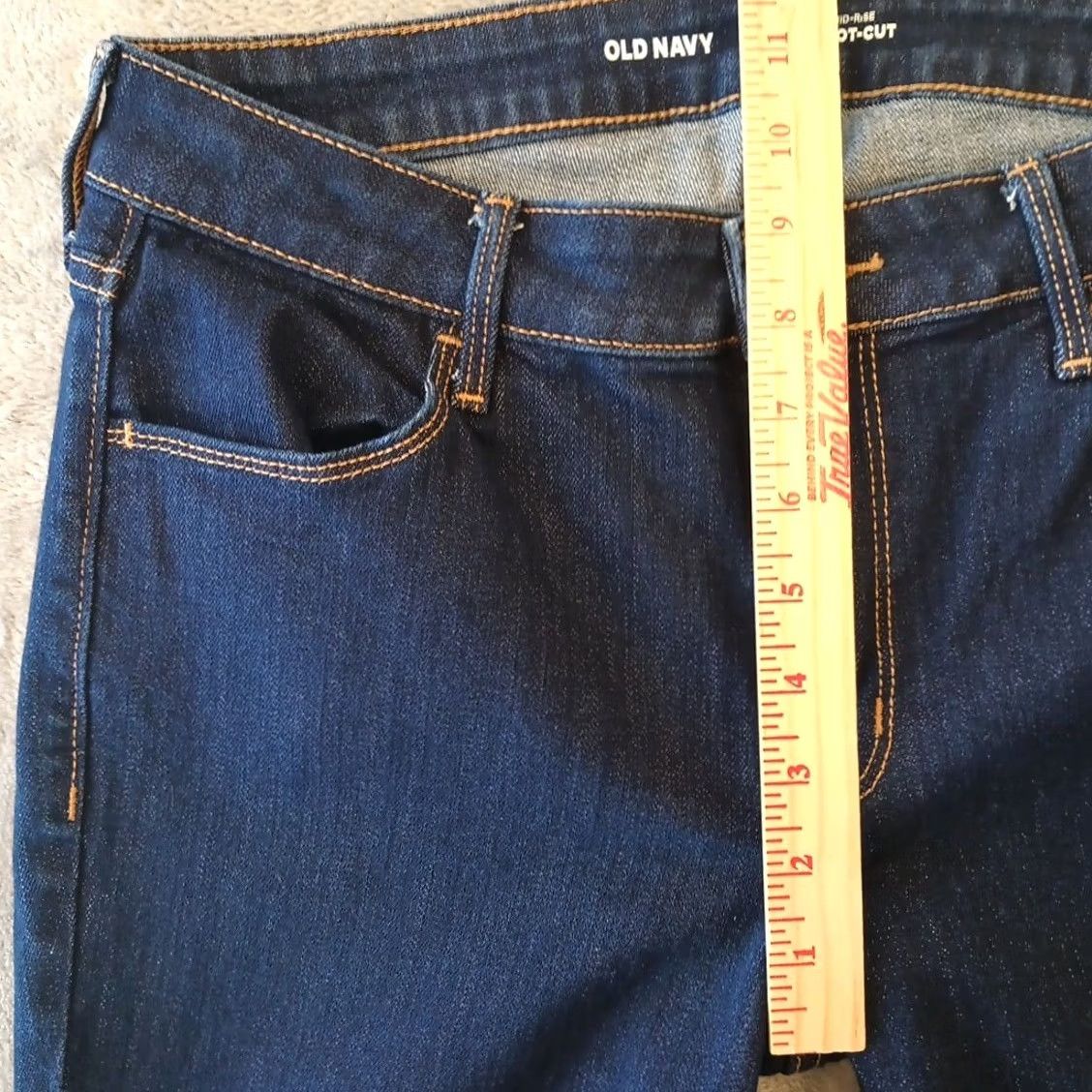 Old Navy Old Navy Bootcut Jeans Womens Size 8 Blue Dark Wash 28x30 Mid Rise Size 30" / US 8 / IT 44 - 4 Thumbnail