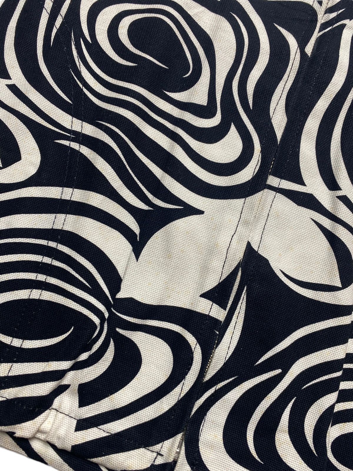 20471120 2000s Sample Japanese Brand - Patterned Canvas Jacket Size US L / EU 52-54 / 3 - 7 Thumbnail