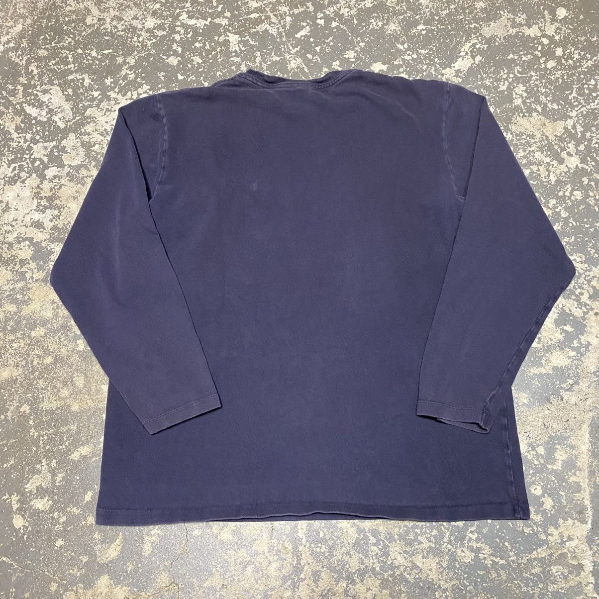 Old Navy × Vintage Vintage Old Navy Striped Blank Long Sleeve Tshirt Size US XL / EU 56 / 4 - 8 Thumbnail
