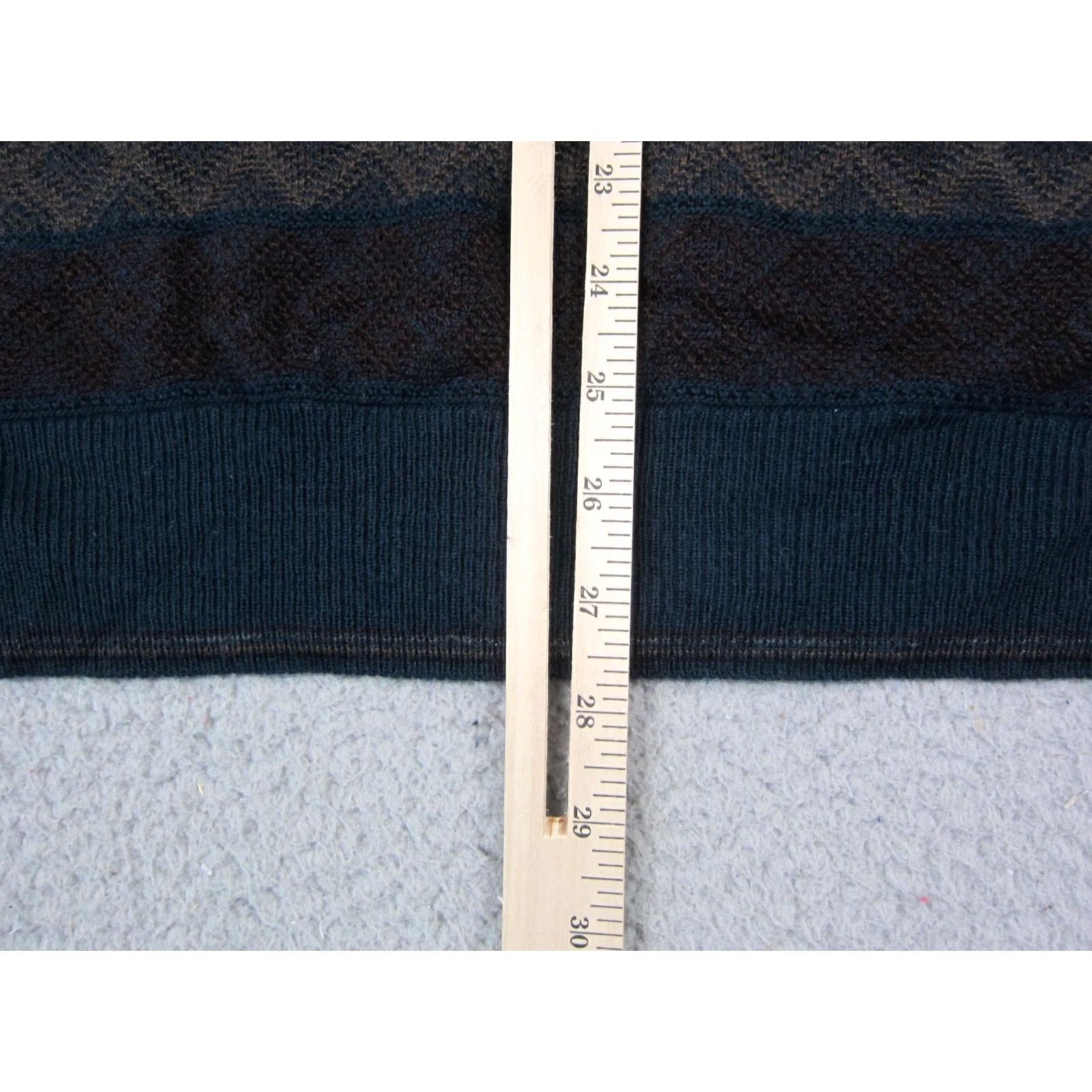 Vintage VINTAGE Florence Tricot Sweater Mens Large L Blue Striped Crewneck Knit Wool 90s Size US L / EU 52-54 / 3 - 7 Thumbnail