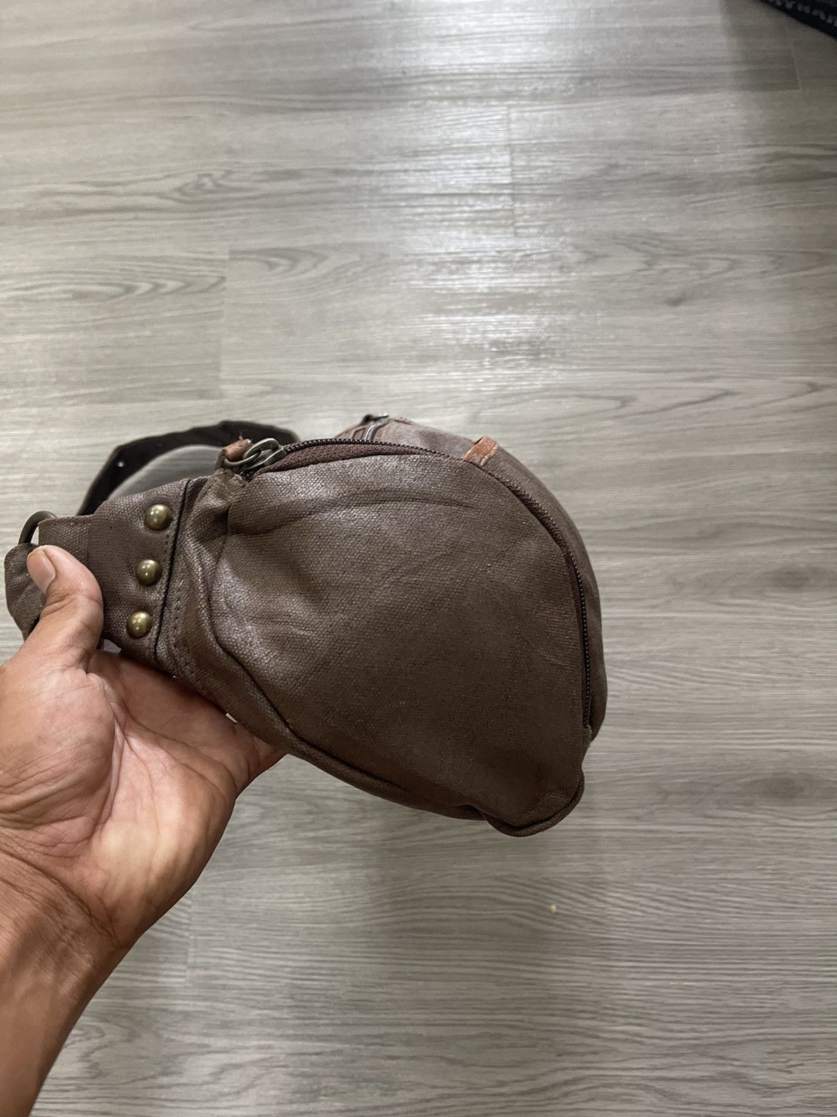 Japanese Brand × RAGEBLUE Rageblue multi compartment waxed crossbody bag Size ONE SIZE - 9 Thumbnail