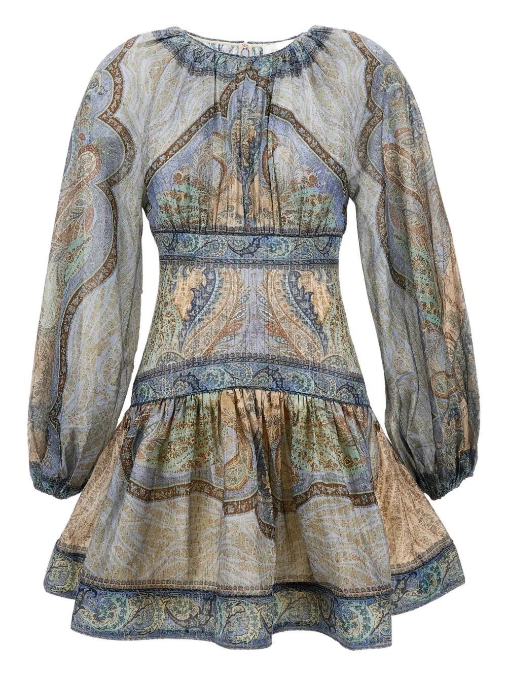 Zimmermann `Wanderlust` Mini Dress Size M / US 6-8 / IT 42-44 - 1 Thumbnail