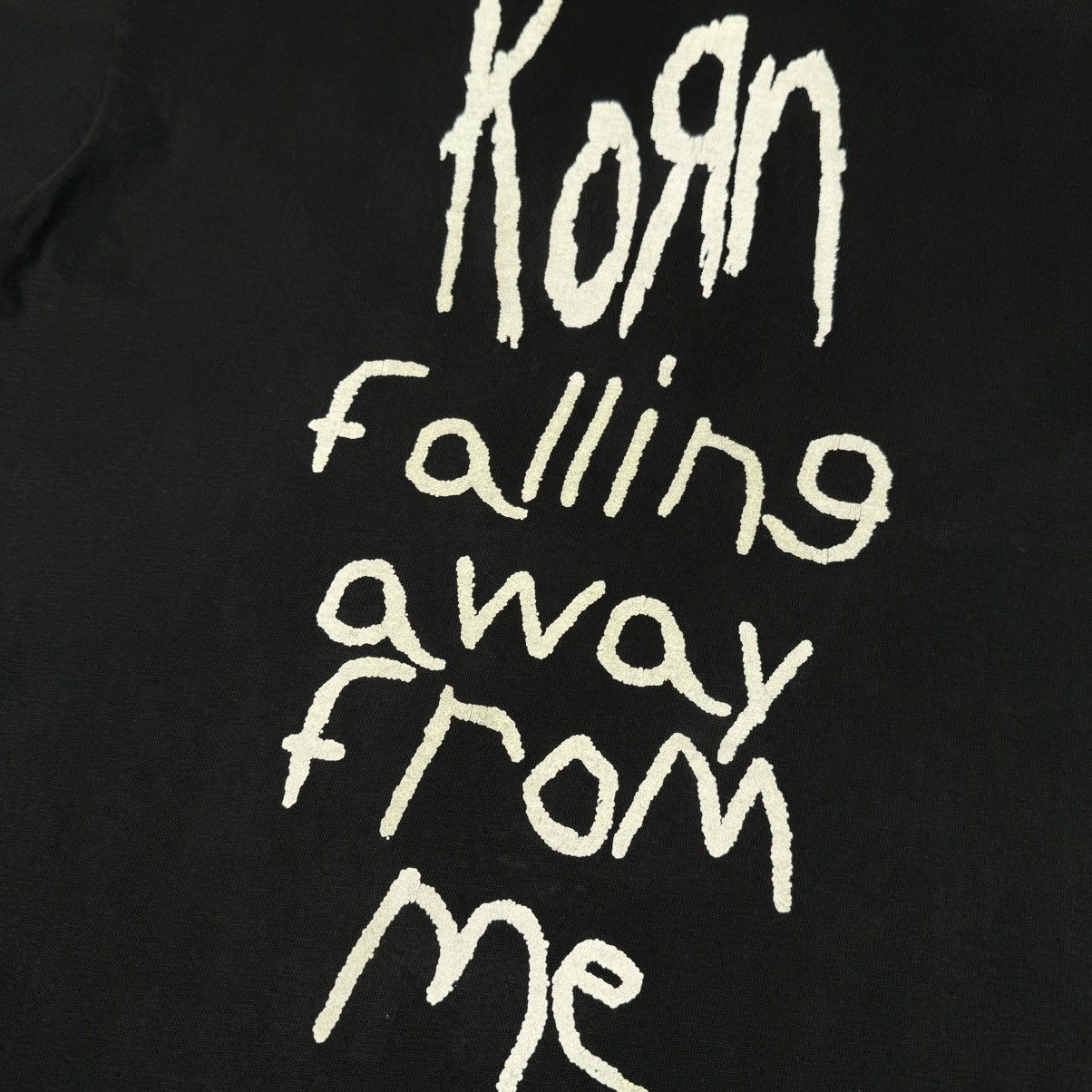 Band Tees Vintage 1999 Korn Falling Away From Me Rare Euro T Shirt Size US L / EU 52-54 / 3 - 5 Thumbnail
