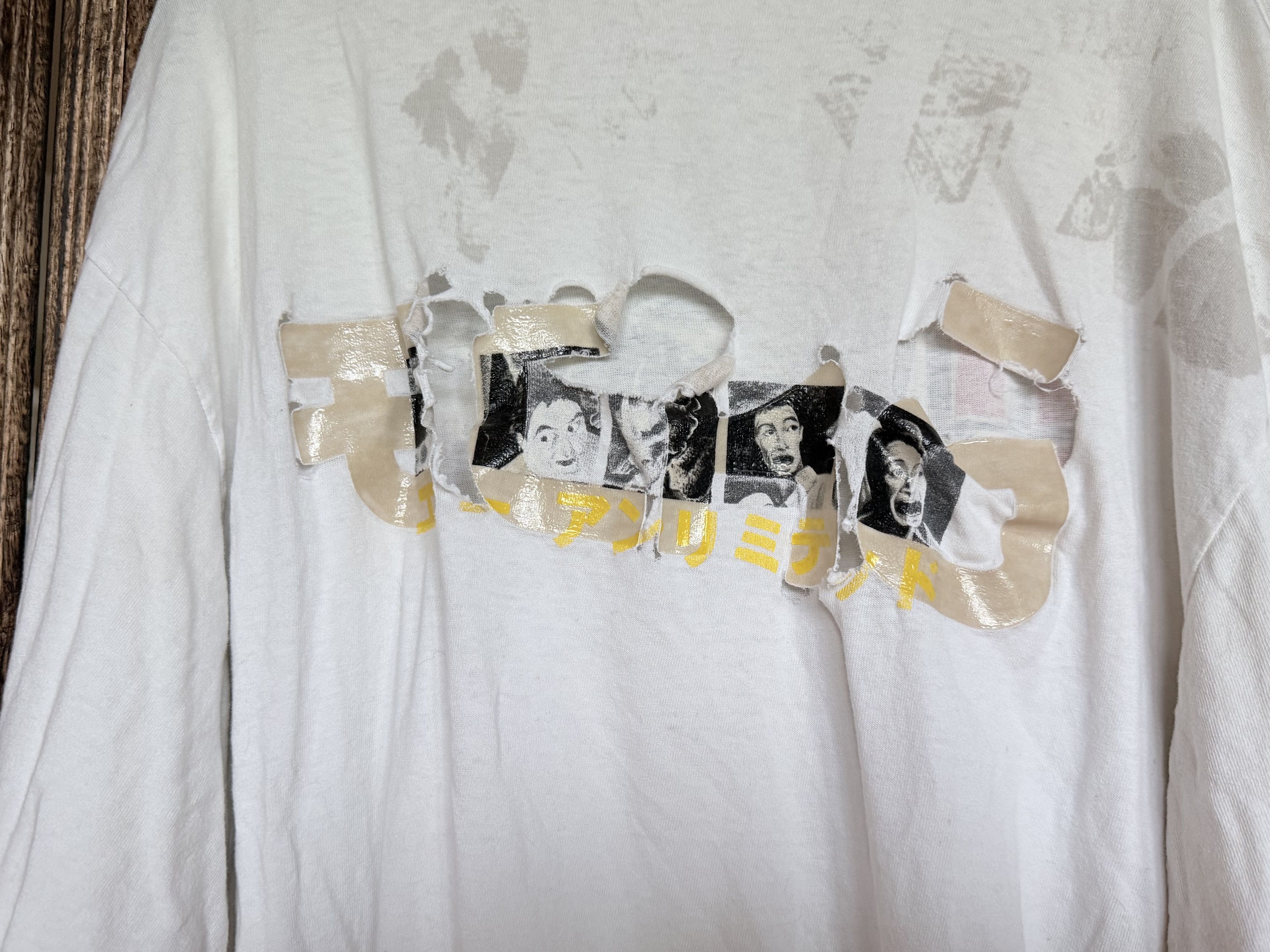 Ecko Unltd. Tattered ECKO UNLTD Japanese Kaiju Size US XL / EU 56 / 4 - 4 Thumbnail