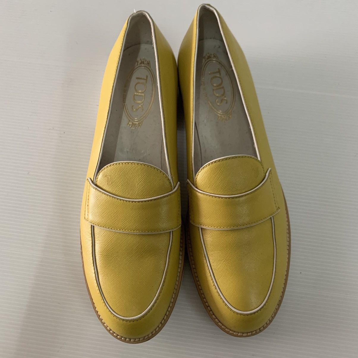 Tod's Tods Leather Loafers Shoes Size US 10 / IT 40 - 2 Thumbnail
