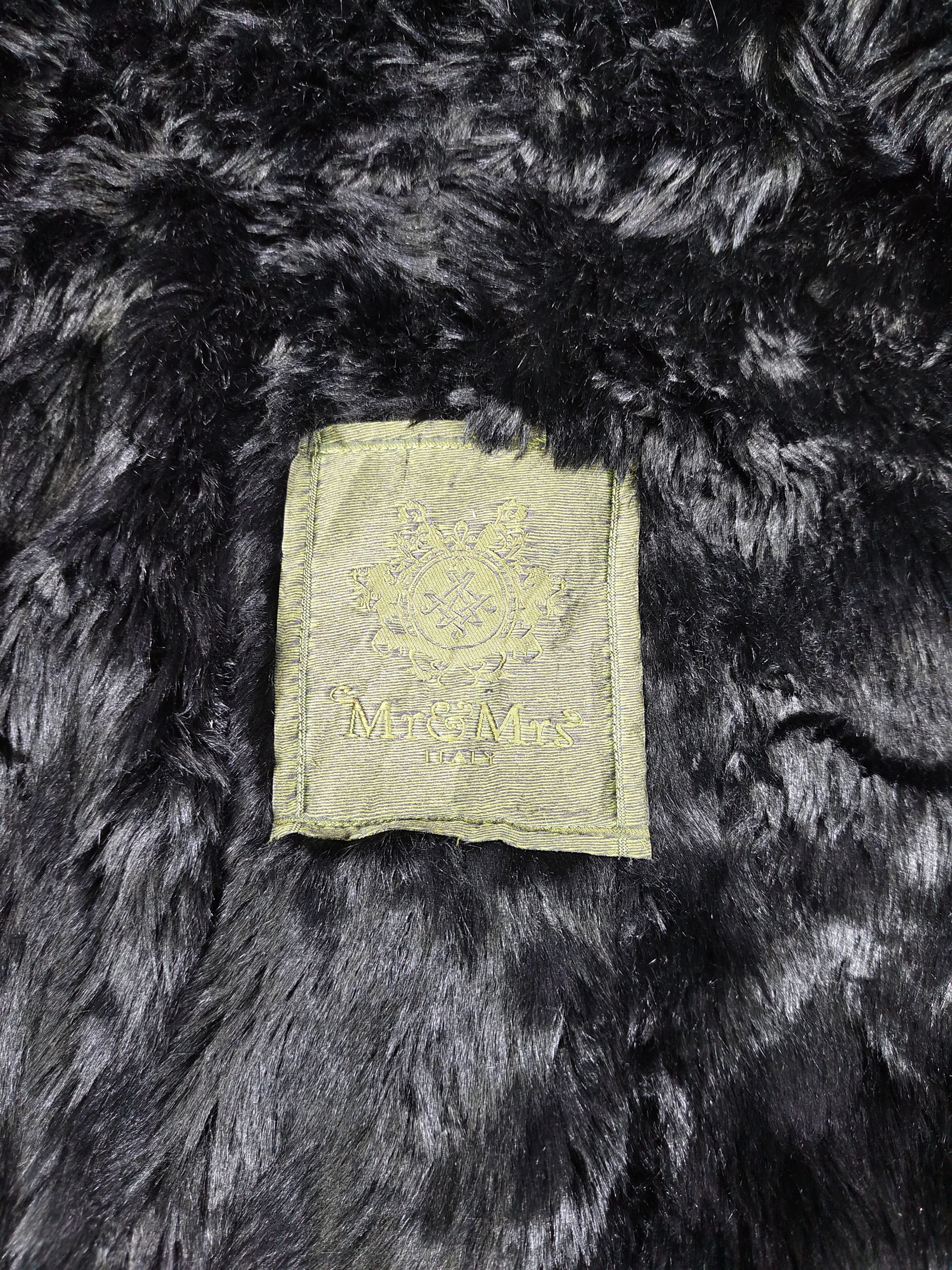 MR & MRS ITALY Mr & Mrs Italy-Beaded Sequin Patch Racoon Fur Military Parka Size US M / EU 48-50 / 2 - 13 Thumbnail