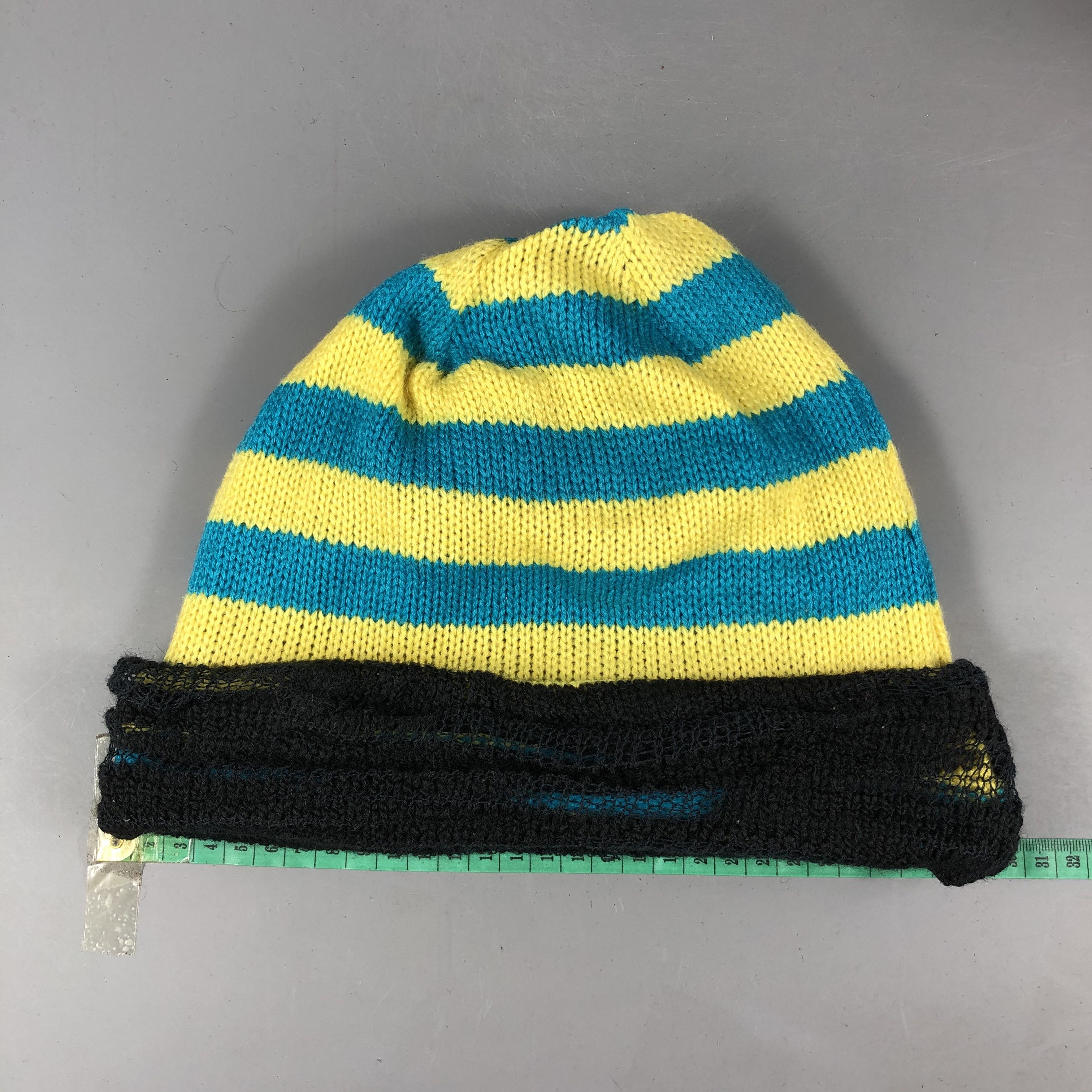 Japanese Brand Japanese Brand Stripe Beanie Size ONE SIZE - 3 Thumbnail