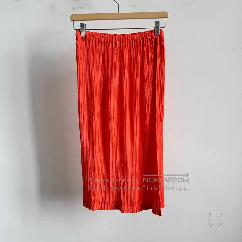 Issey Miyake Issey Miyake Grey Midi Skirt Size 25" / US 0 / IT 36 - 2 Thumbnail