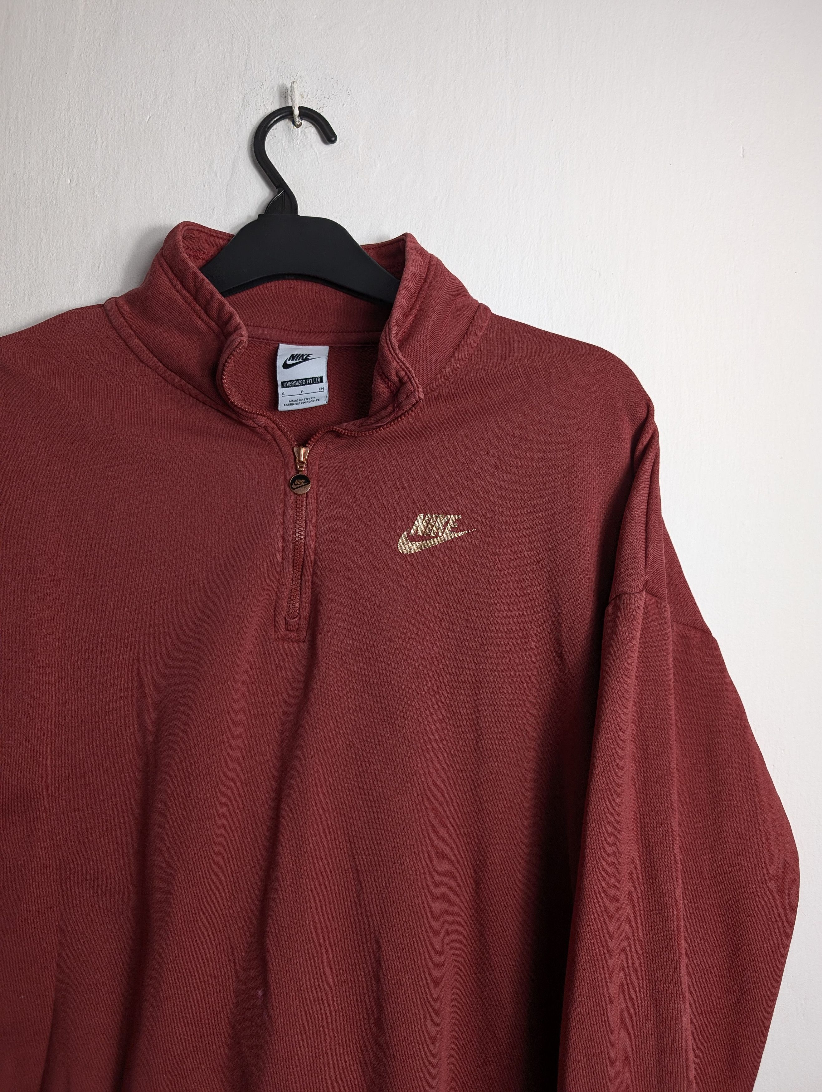 Nike Nike Oversized Sweatshirt 1/4 Zip Size S / US 4 / IT 40 - 2 Thumbnail