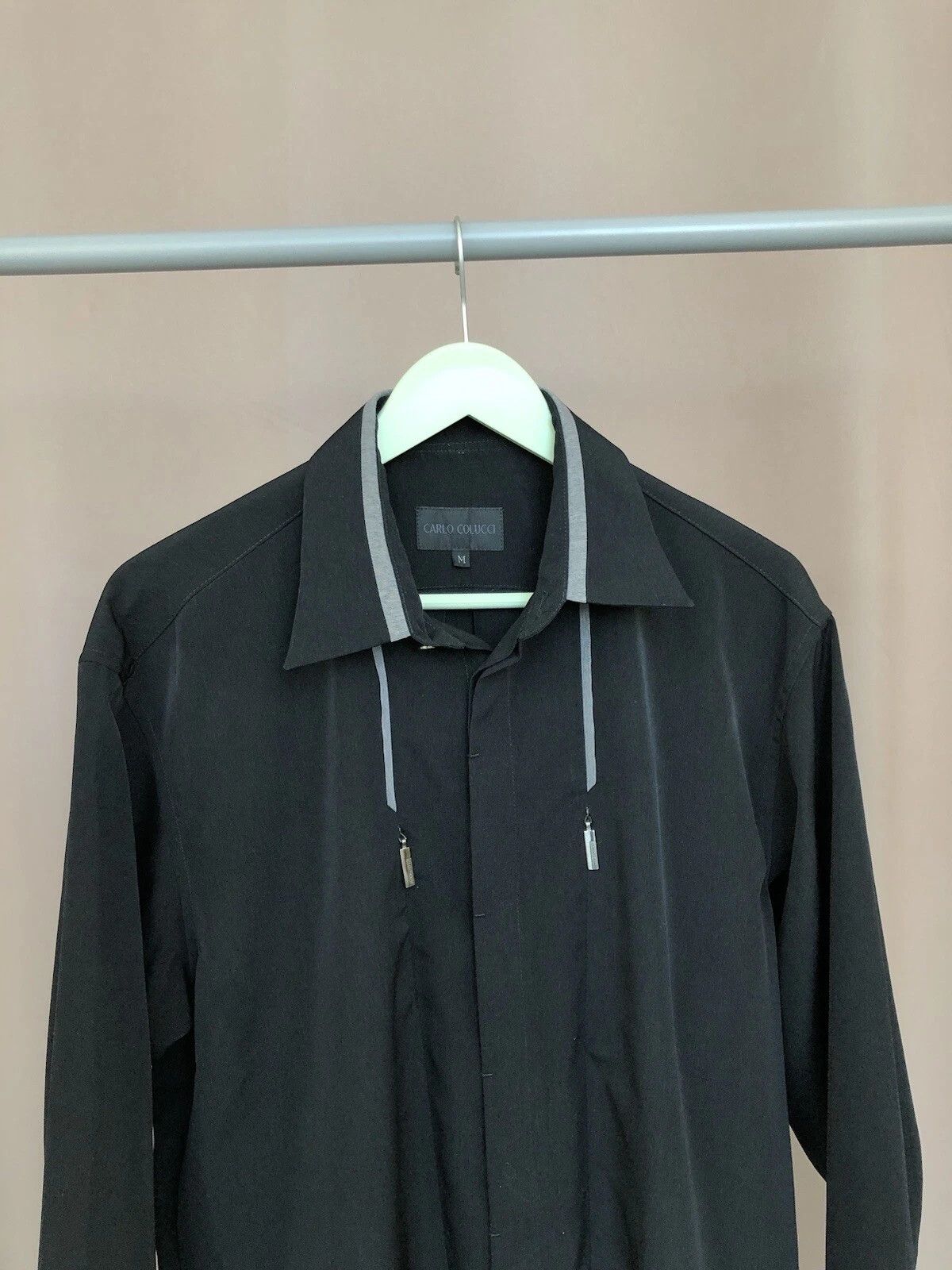 Carlo Colucci Carlo Colucci Vintage Button Shirt Mens Size M Long Sleeve Size US M / EU 48-50 / 2 - 2 Thumbnail