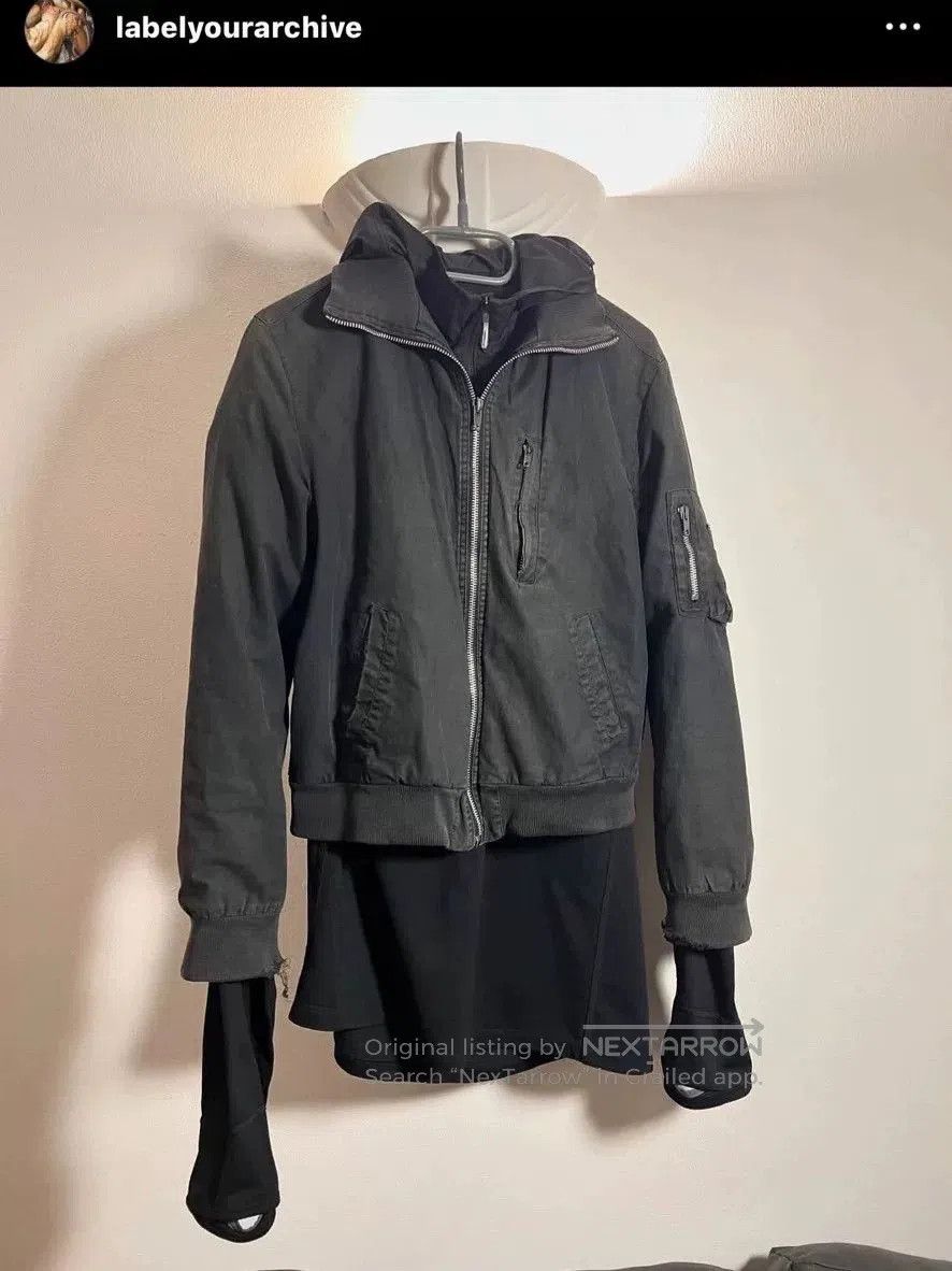 Helmut Lang helmut lang high neck bomber jacket. Size US M / EU 48-50 / 2 - 1 Thumbnail