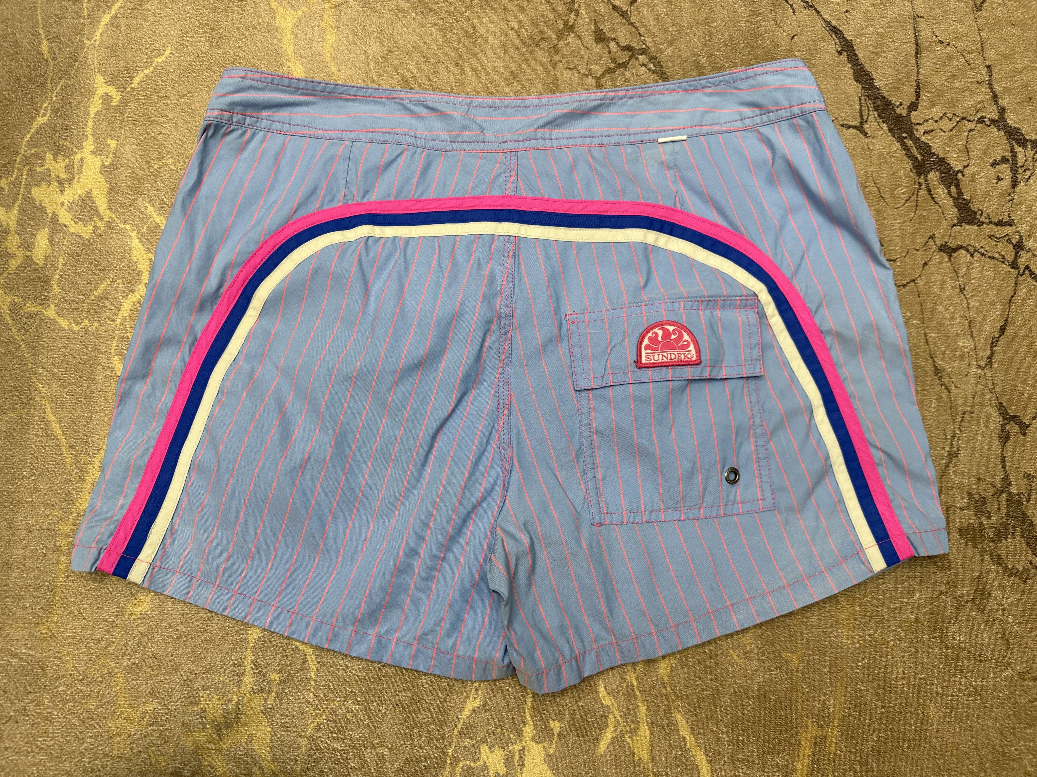 Sundek Sundek 34 Zebra Beach Board Shorts Trunks Bath Size 34 M L Size US 34 / EU 50 - 1 Thumbnail