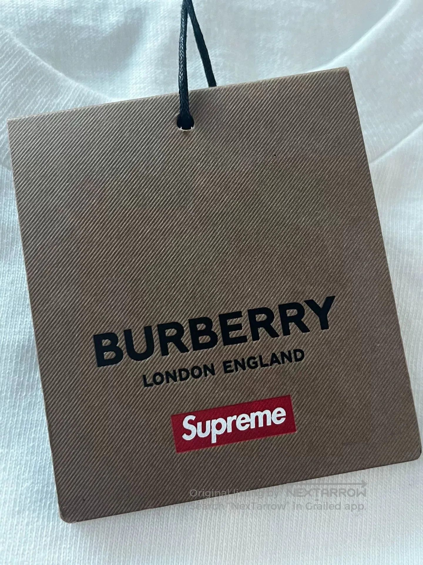 Supreme Supreme SS22 Burberry Short-Sleeve T-Shirt. Size US M / EU 48-50 / 2 - 6 Thumbnail