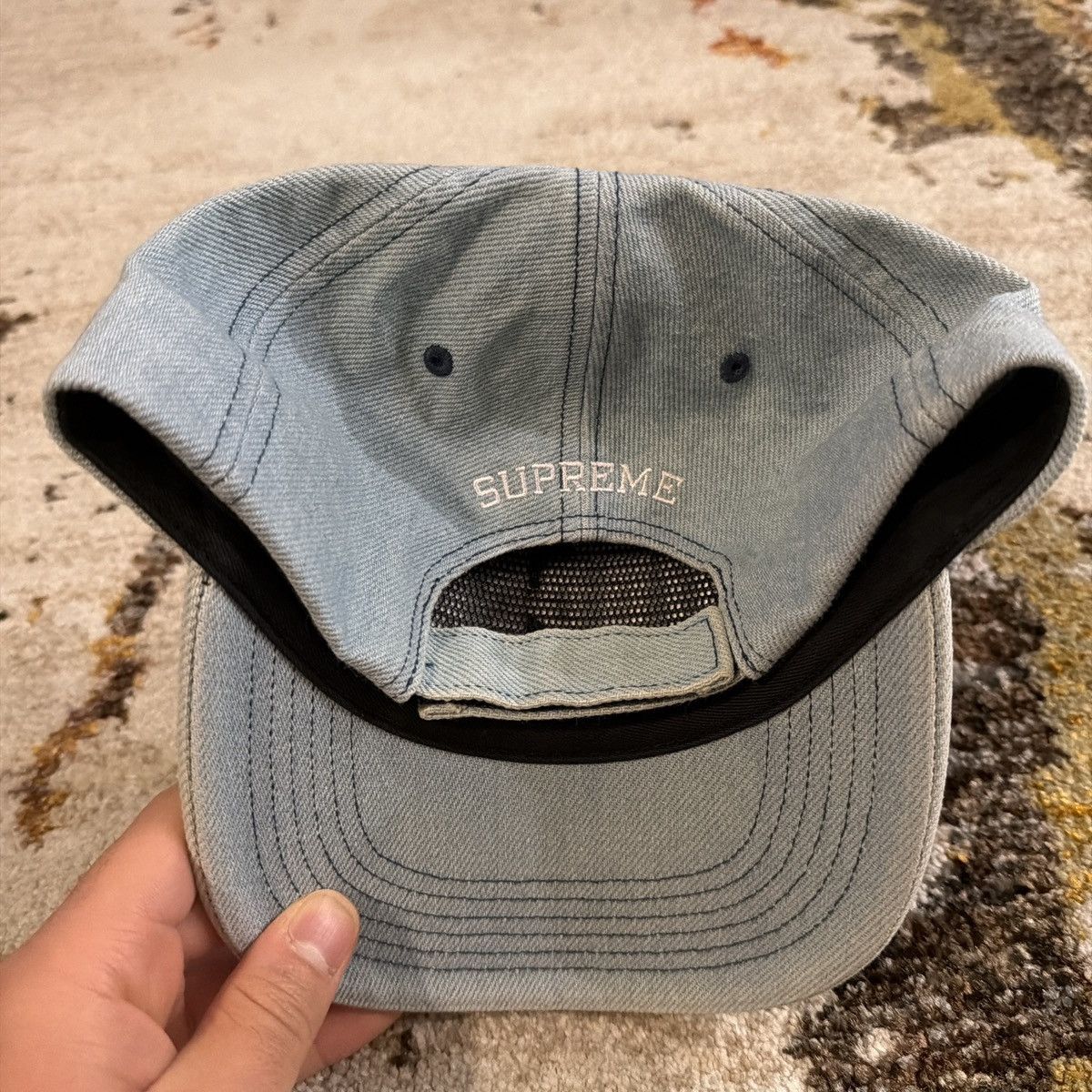 Supreme Supreme Embroidered Money Logo 6-Panel Hat Size ONE SIZE - 4 Thumbnail