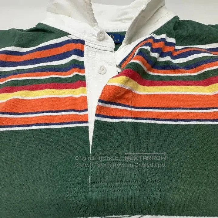 Polo Ralph Lauren Polo Ralph Lauren Striped Long-Sleeve Polo Shirt. Size US XL / EU 56 / 4 - 7 Thumbnail
