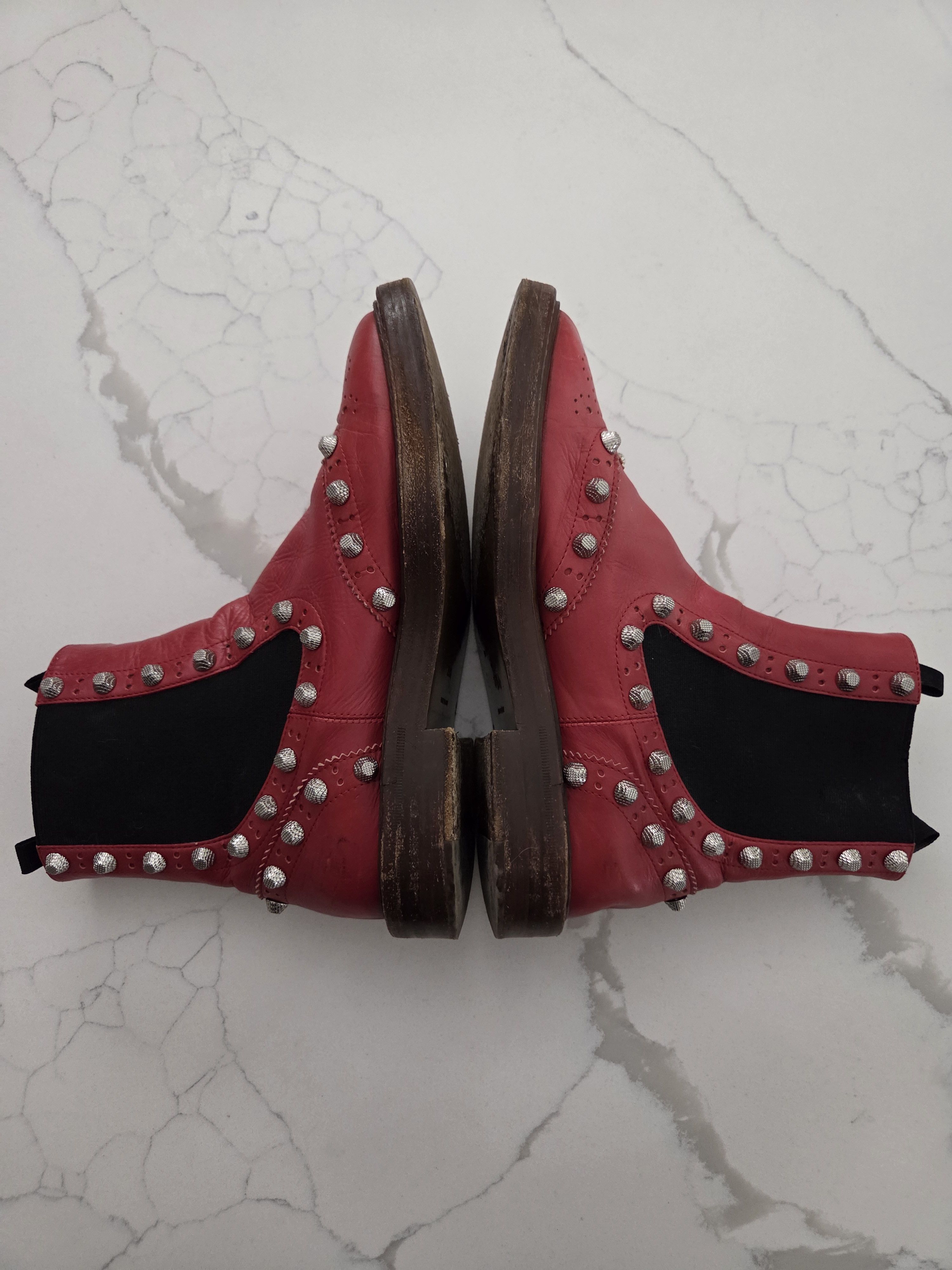 Balenciaga Studded Chelsea Boots Size US 9 / IT 39 - 4 Thumbnail