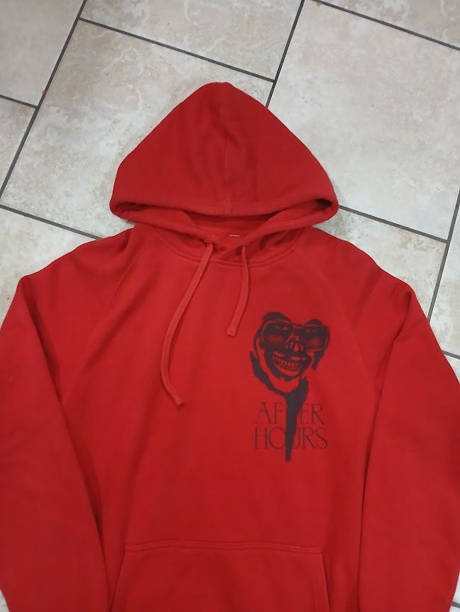 XO M - The Weeknd SS20 Insomniac Pullover Hoodie Red Size US M / EU 48-50 / 2 - 2 Thumbnail