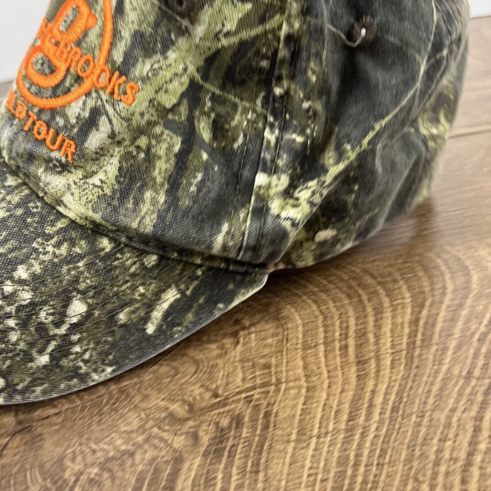 Other Garth Brooks Hat World Tour Hat Green Camo Cap Adjustable Ca Size ONE SIZE - 8 Thumbnail