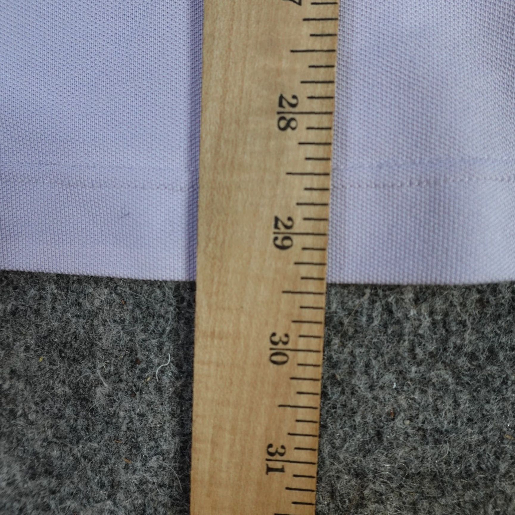 Lululemon Lululemon Polo Shirt Mens Medium Purple Light Solid Curved Hem Shirt Polo Mens Size US L / EU 52-54 / 3 - 7 Thumbnail