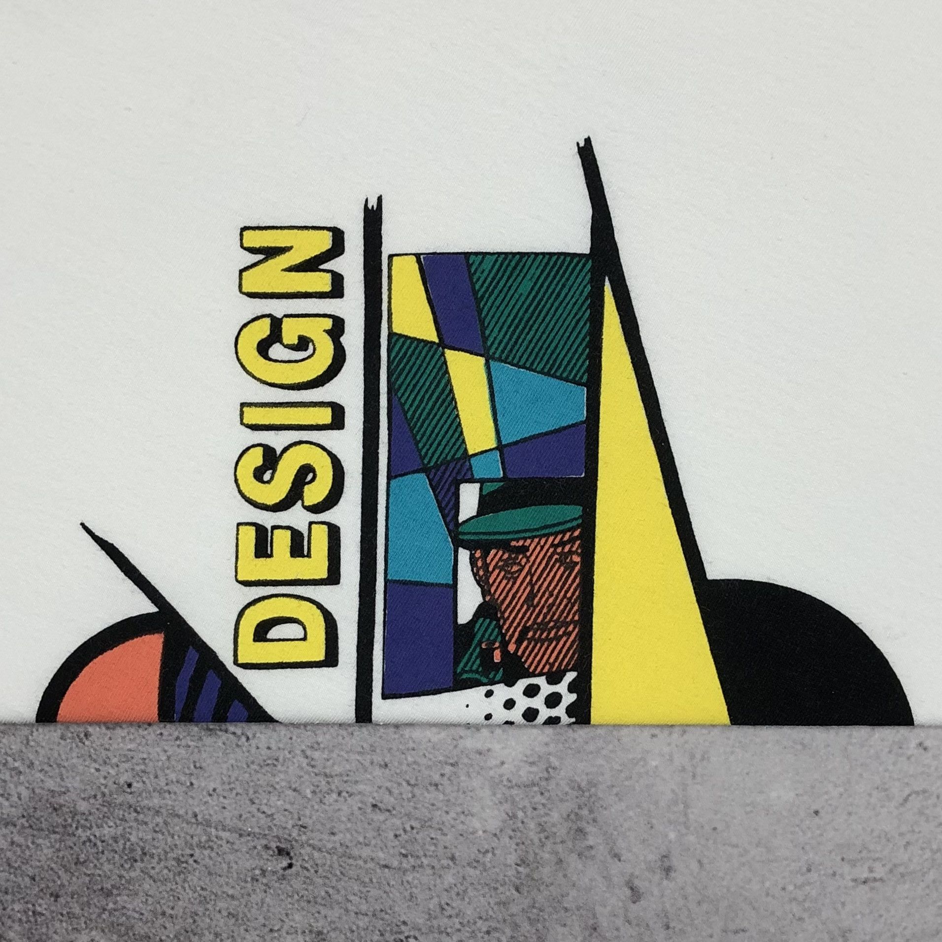 Puma Vintage 90s Puma Identity Design Abstract Art Tee Size US L / EU 52-54 / 3 - 6 Thumbnail