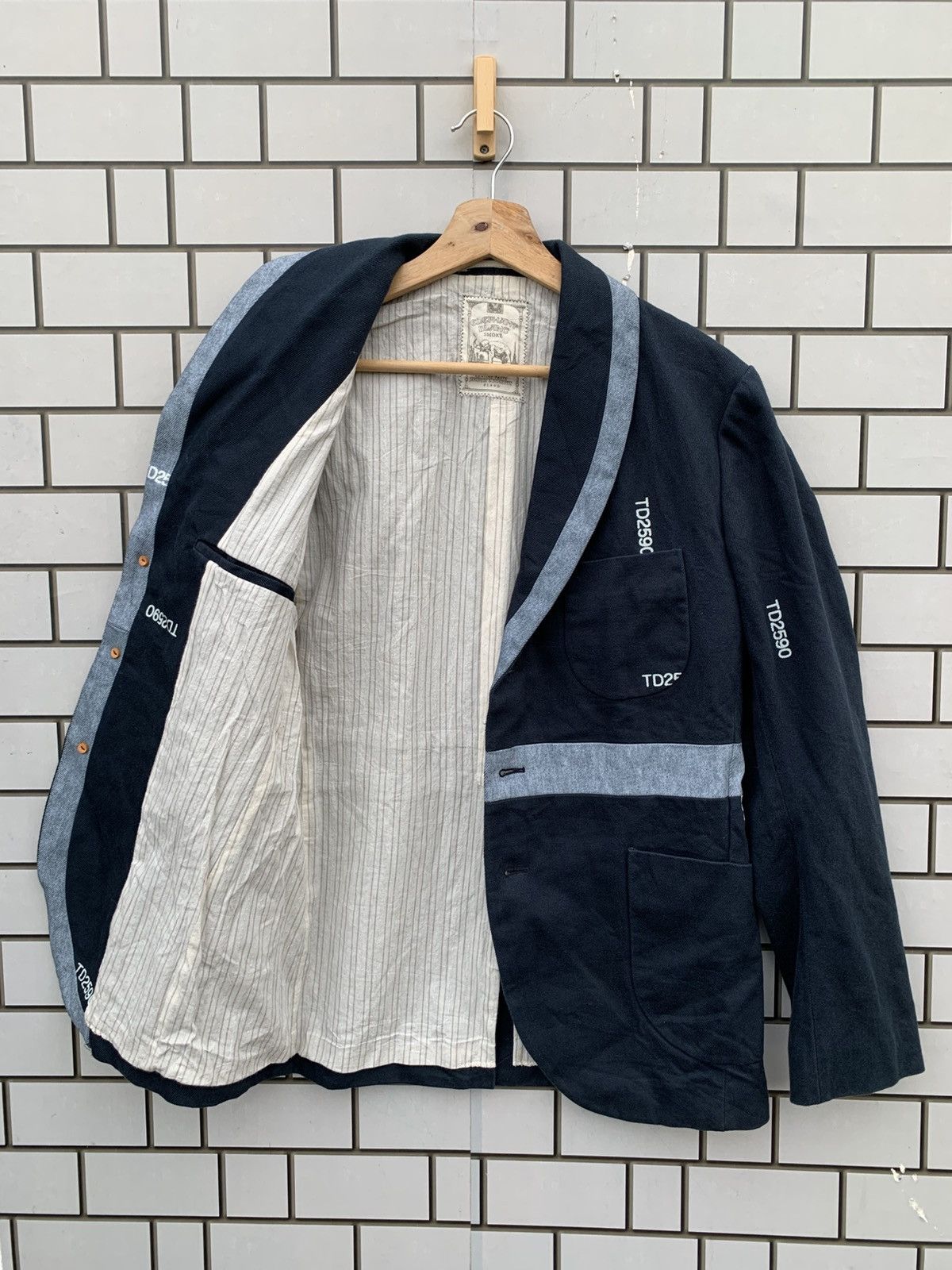 Vintage Japanese Elephant Blanc By Zoologique TD2590 Jacket Size US S / EU 44-46 / 1 - 3 Thumbnail