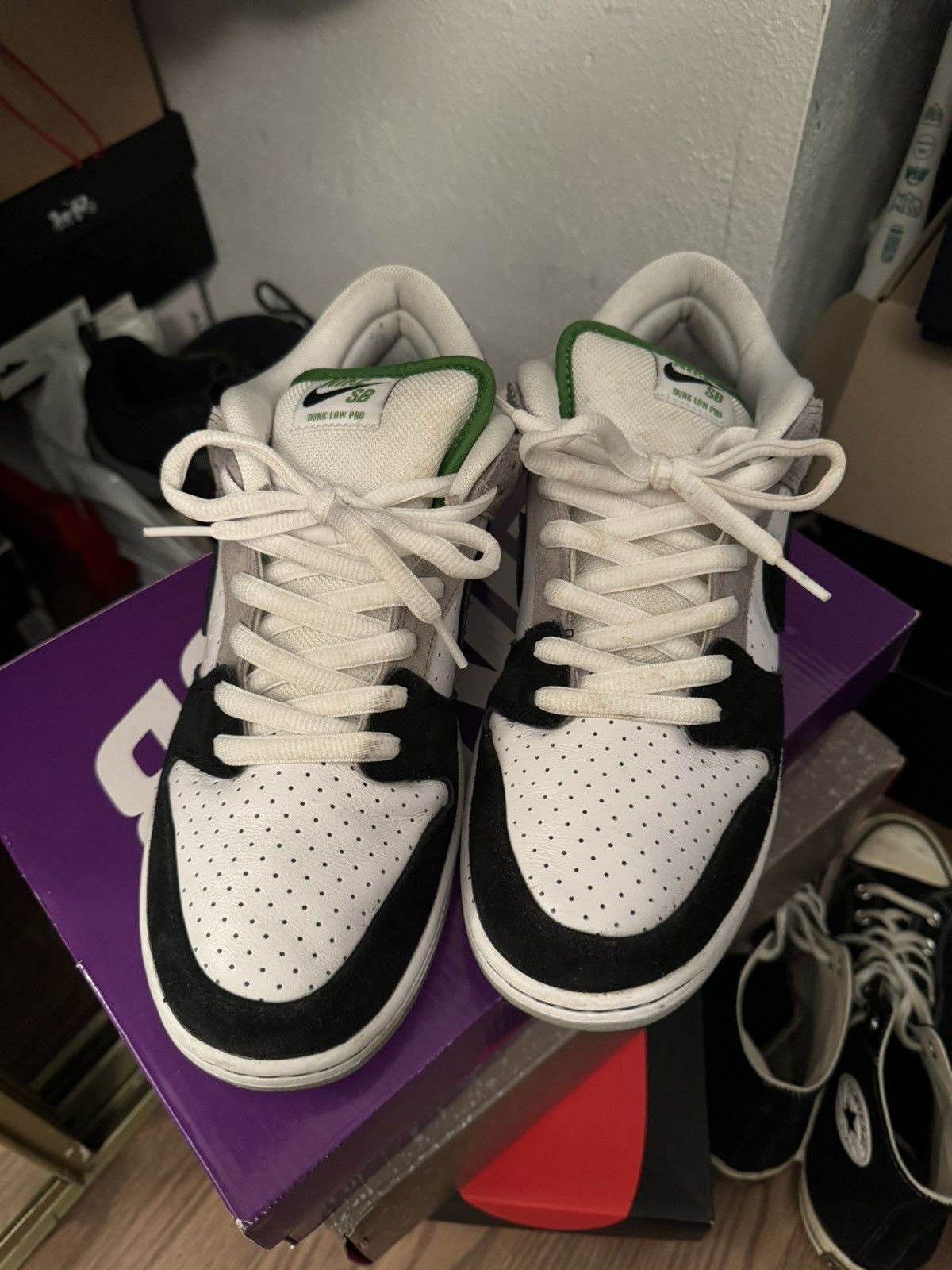 Nike Nike SB Dunk Chlorophyll Size US 10 / EU 43 - 3 Thumbnail