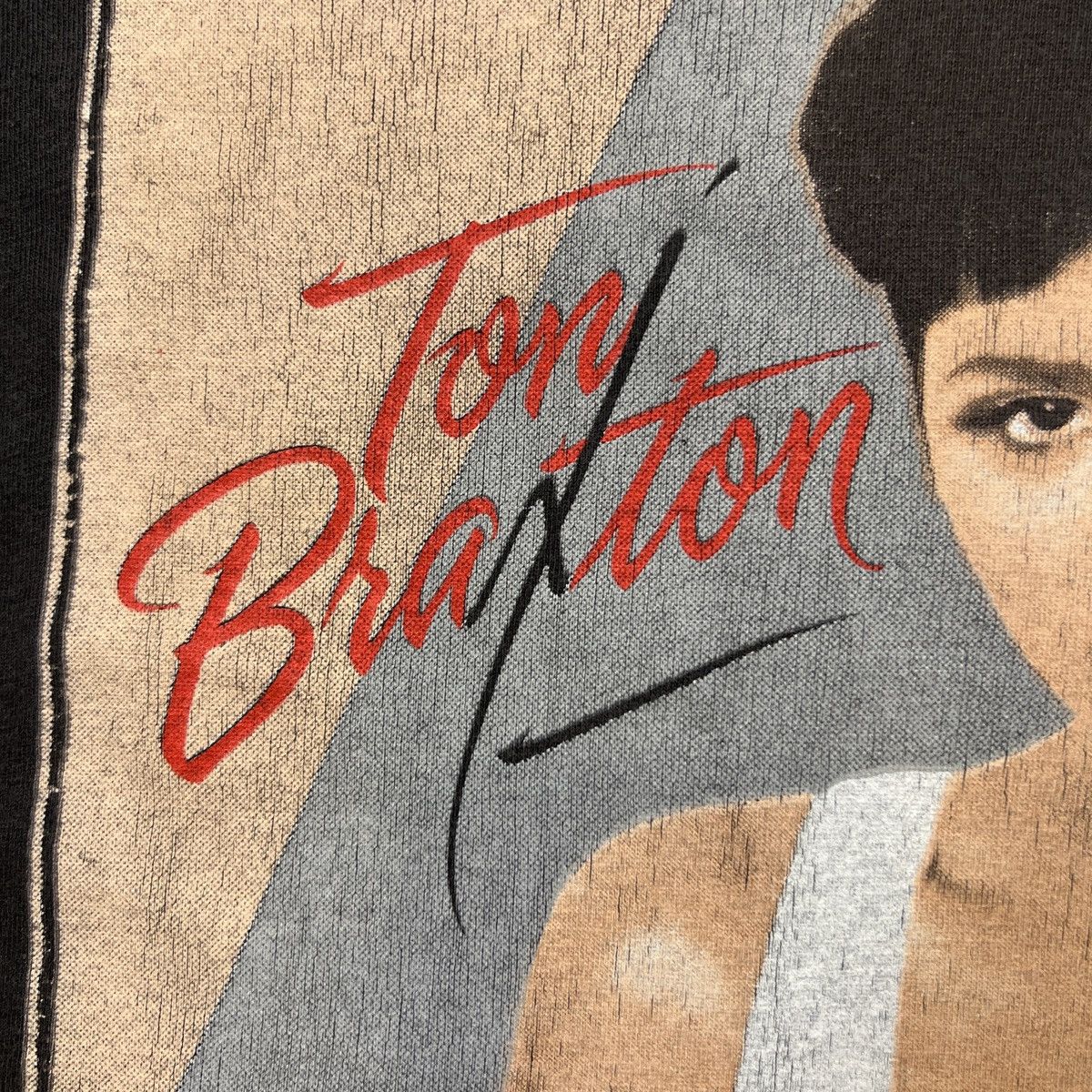 Rap Tees Vintage 90s Maze & Toni Braxton T Shirt Double Sided Rap Tee Size US XL / EU 56 / 4 - 10 Thumbnail