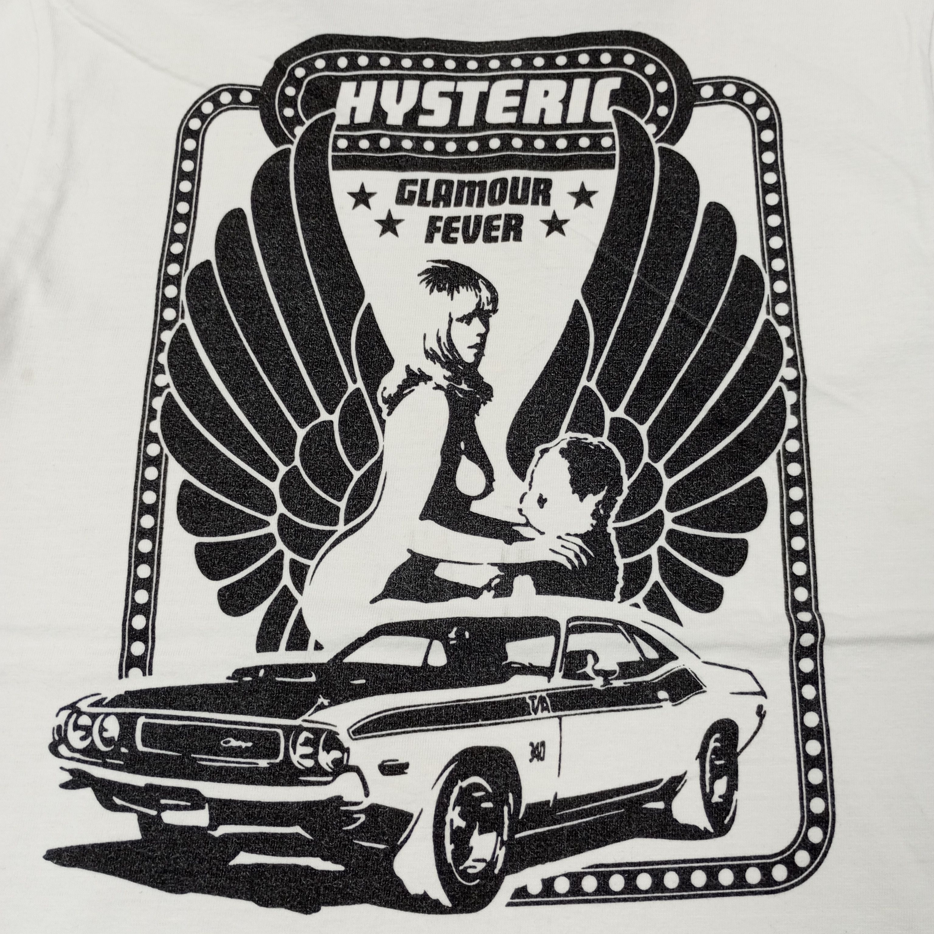 Hysteric Glamour Hysteric Glamour Japanese Brand Streetwear Tshirt c239n23 Size US S / EU 44-46 / 1 - 2 Thumbnail