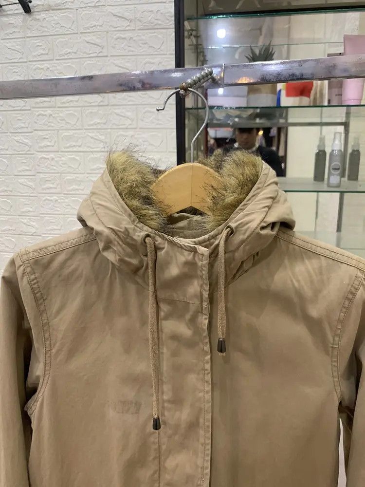 Gap GAP fur hoodie military anorak khaki jacket LGB style Size US M / EU 48-50 / 2 - 5 Thumbnail