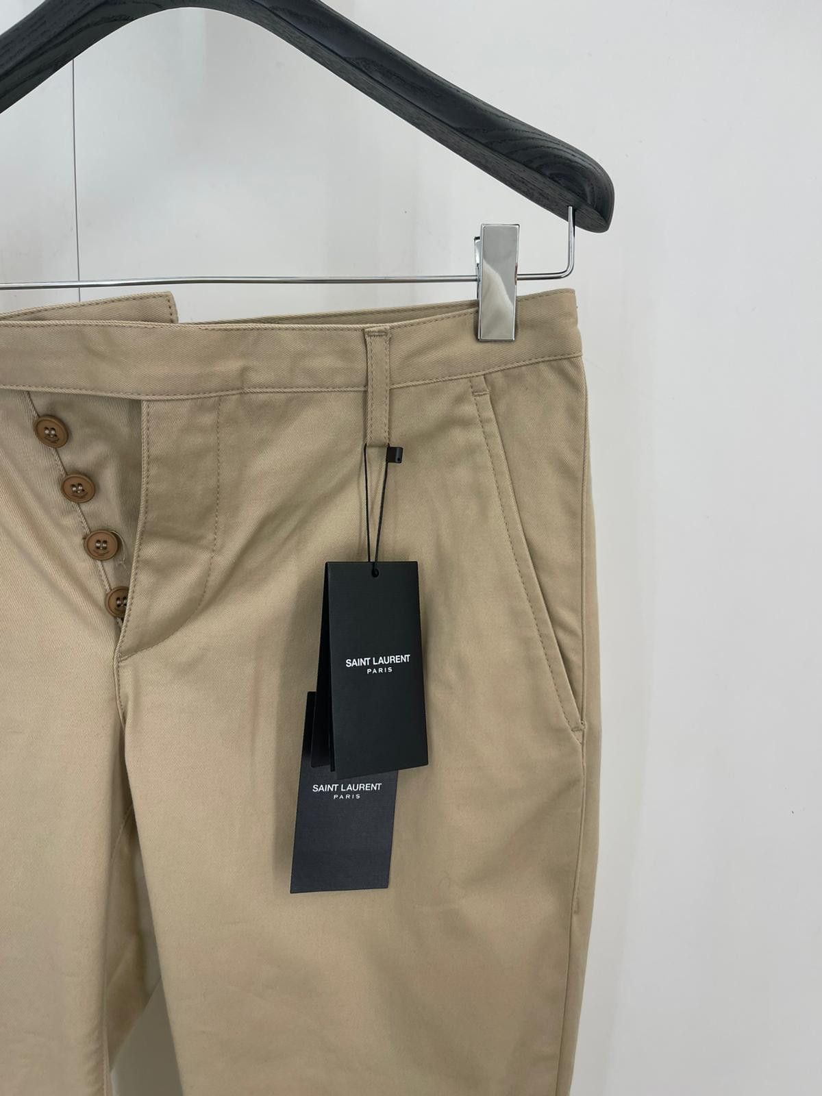 Saint Laurent Paris Classic chino pant in cotton twill Size US 27 - 2 Thumbnail