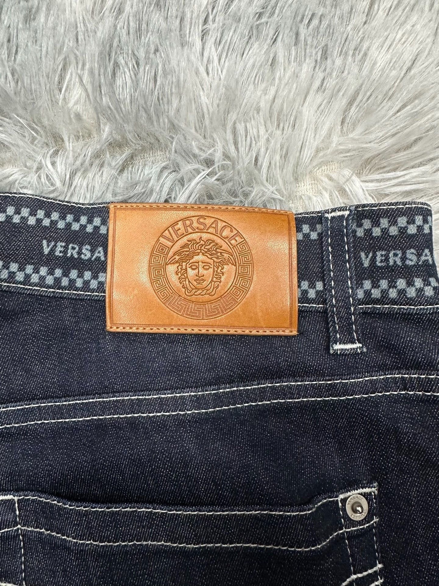 Versace Versace Medusa Logo Jeans Size US 35 - 5 Thumbnail