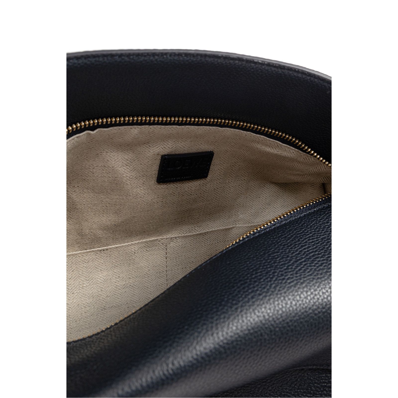 Loewe LOEWE $4100 Puzzle Medium Edge Deep Navy Top Handle Bag New Size ONE SIZE - 4 Thumbnail