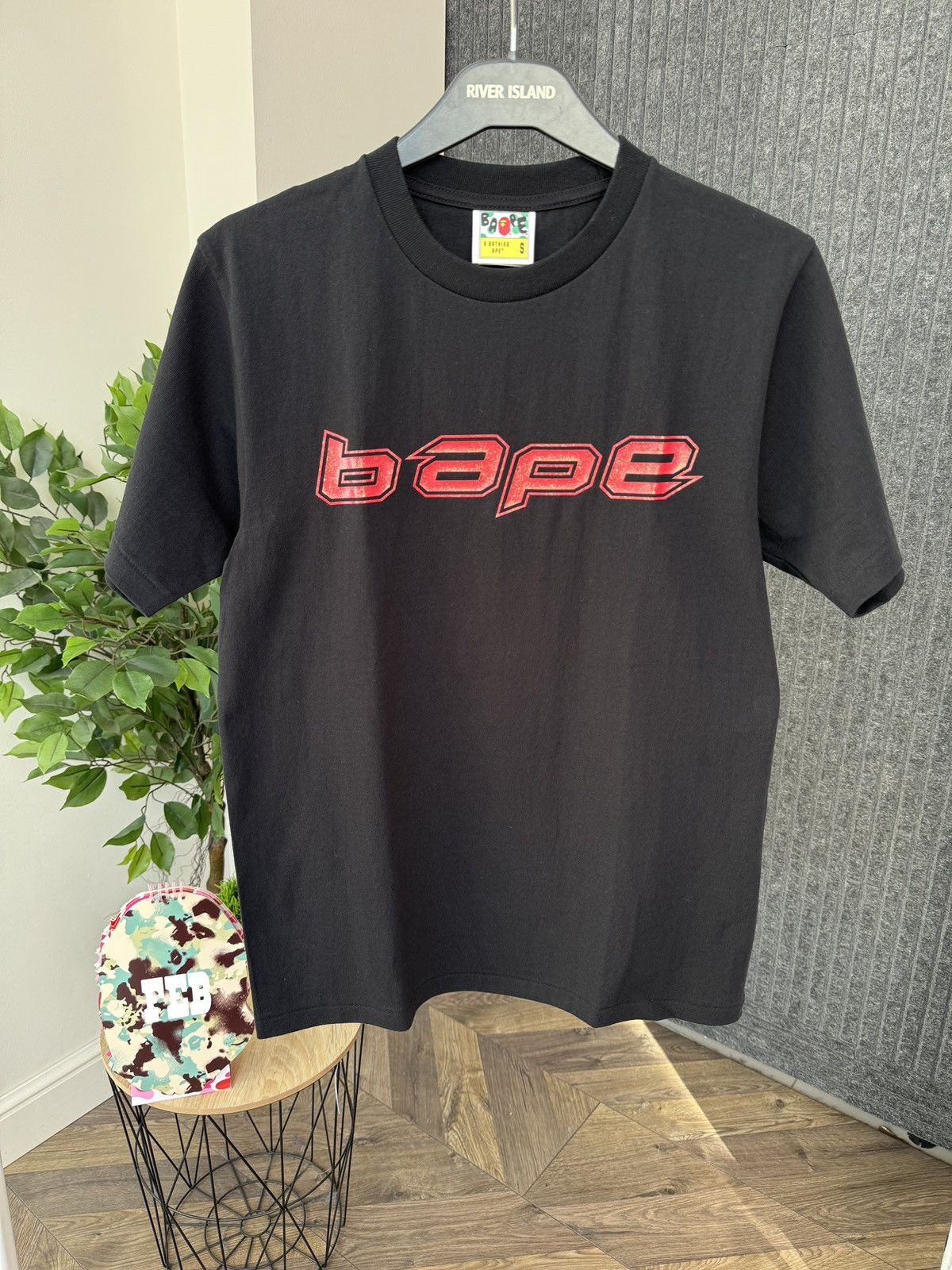 Bape Bape Silicon Logo Tee Size US S / EU 44-46 / 1 - 2 Thumbnail