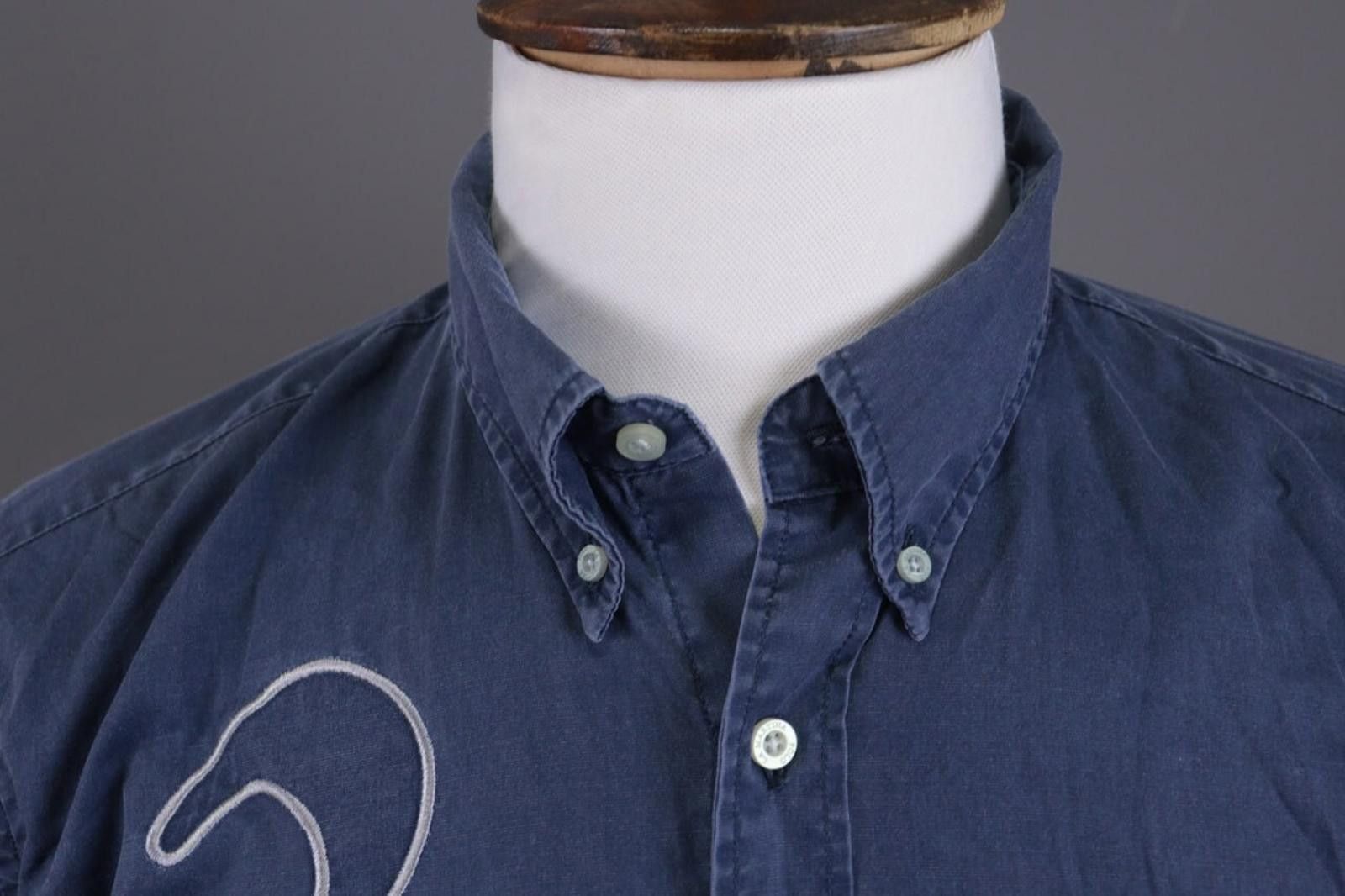 La Martina LA MARTINA Buenos Aires Blue Long Sleeve Button Shirt Size L Size US L / EU 52-54 / 3 - 4 Thumbnail