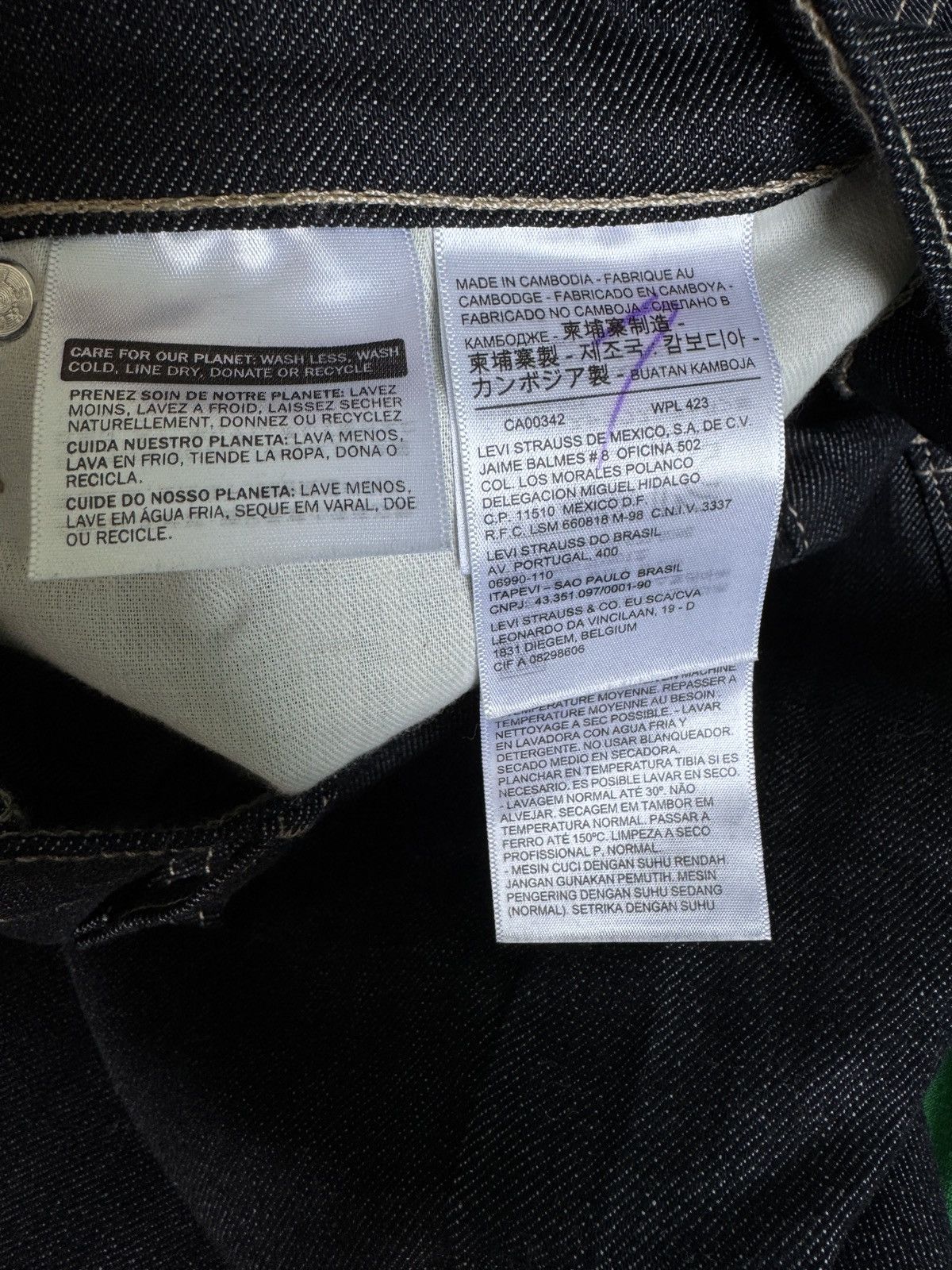 Barbour × Levi's × Polo Ralph Lauren Men’s Levi’s Jeans Denim Size W36 L34 Size US 36 / EU 52 - 18 Thumbnail