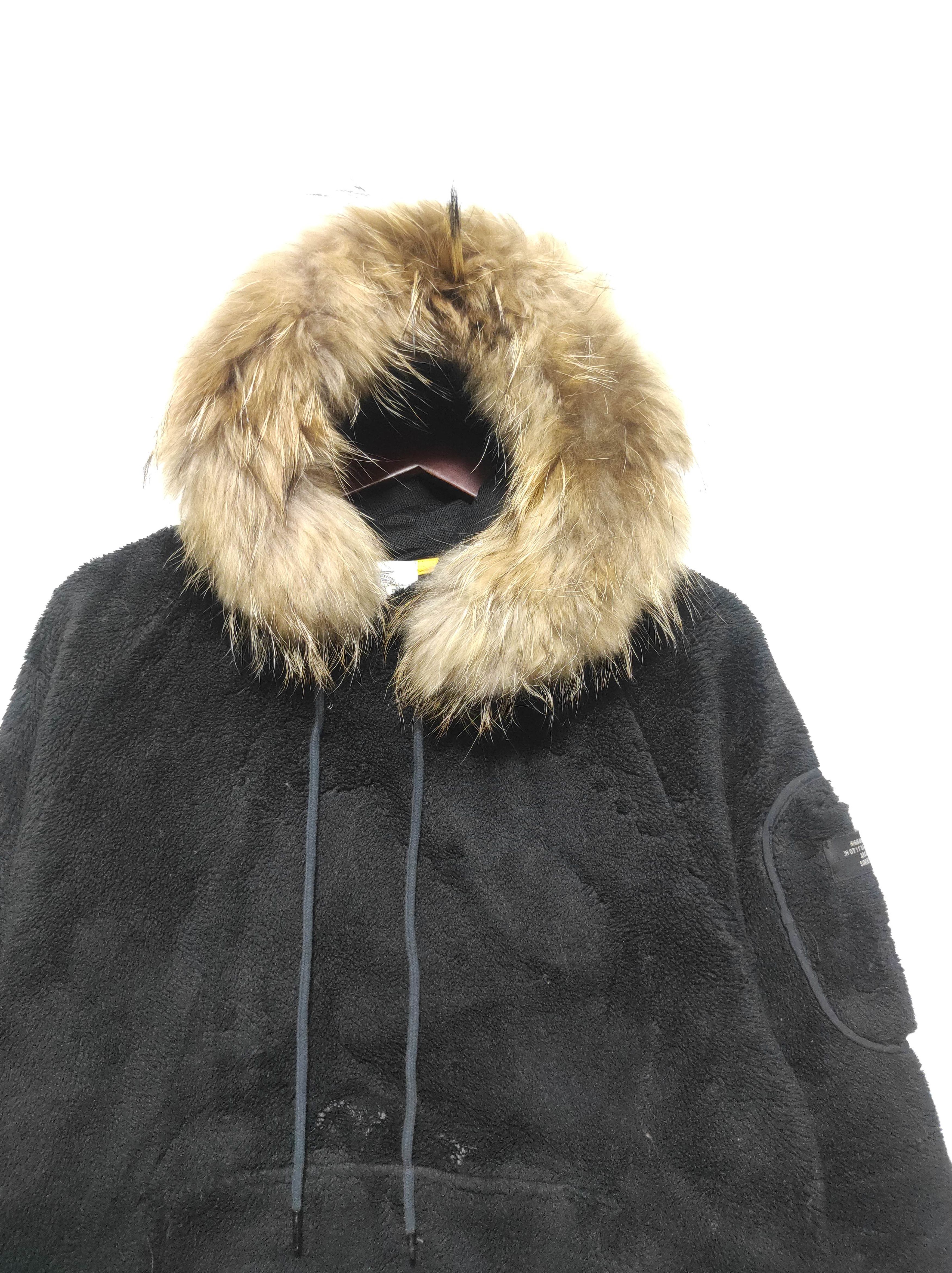 Japanese Brand Arcato Sherpa Fur Hoodie i6w9 lgb style Size US M / EU 48-50 / 2 - 3 Thumbnail