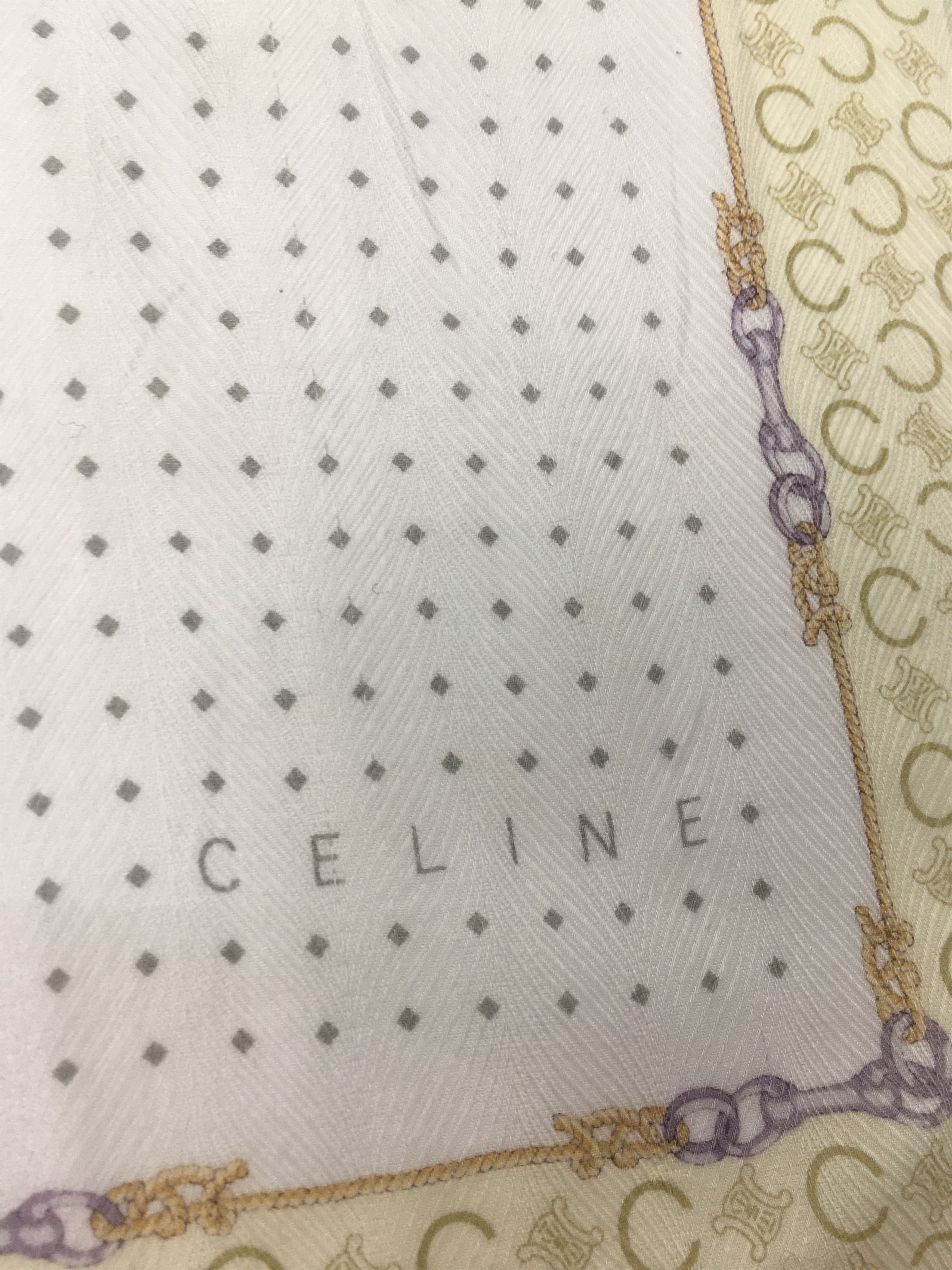 Celine Celine Handkerchief / Bandana / Neckerchief HKC0142 Size ONE SIZE - 4 Thumbnail