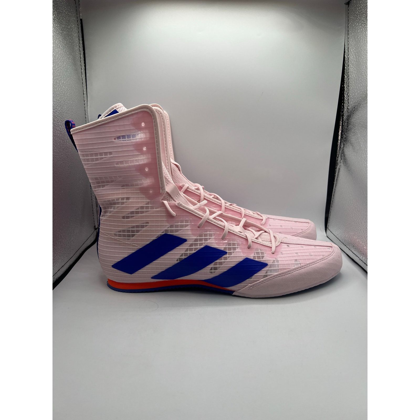 Adidas Adidas Box Hog 4 “Almost Pink Lucid blue” size 10.5 men’s Size US 10.5 / EU 43-44 - 3 Thumbnail