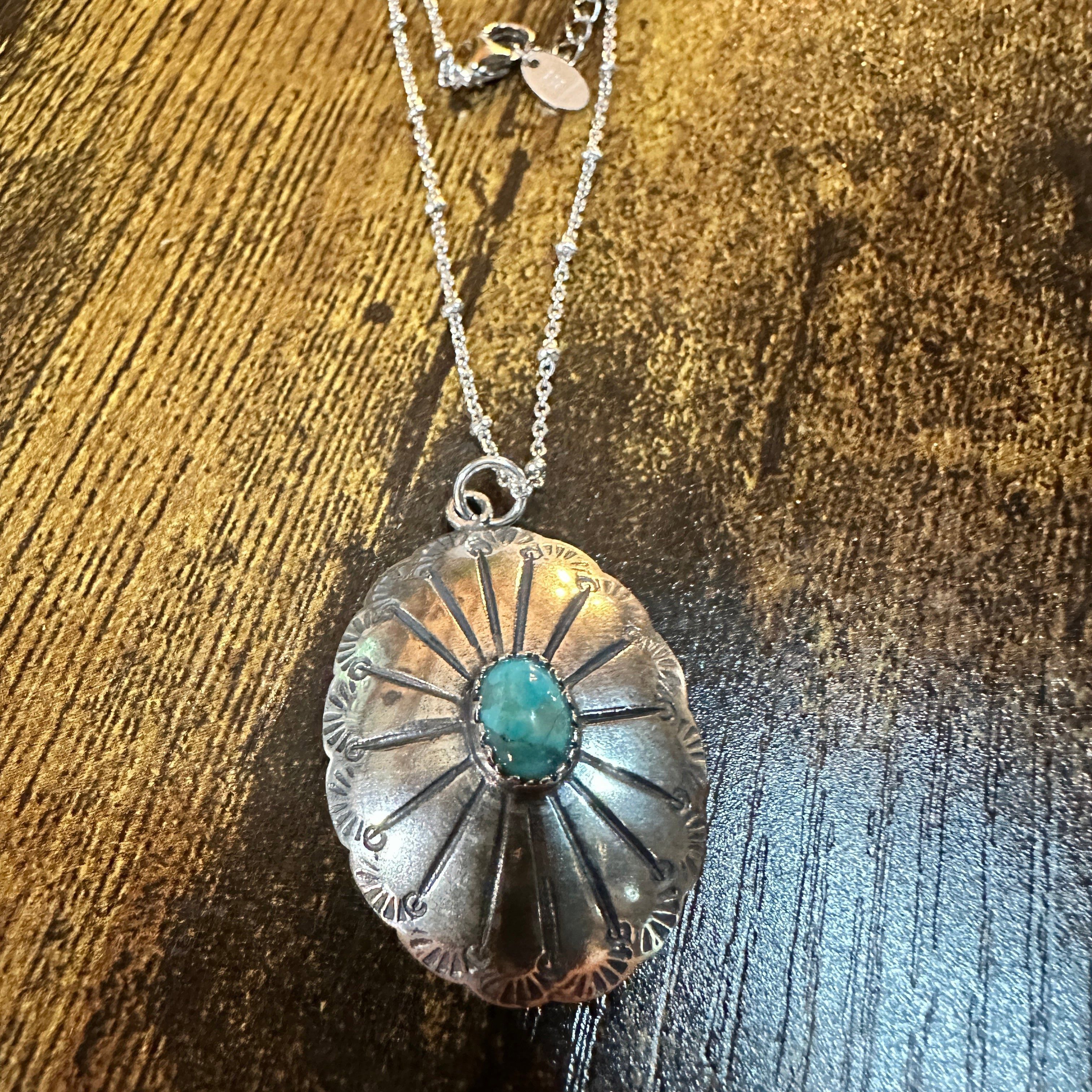 Other Concho Turquoise Elegance: Adjustable Sterling Silver Beaded Size ONE SIZE - 1 Thumbnail