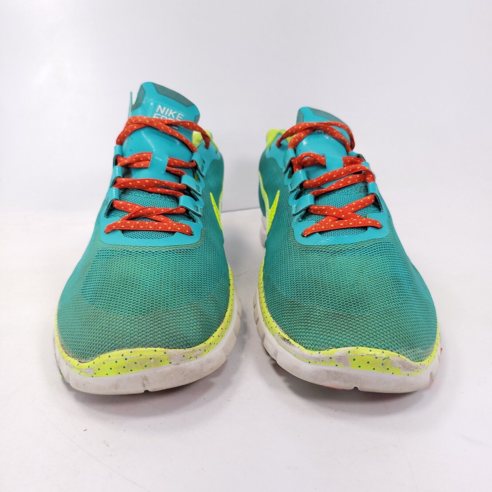 Nike Nike Free 3.0 Shoe Womens Size 9.5 579964-300 Blue Yellow Size US 9.5 / IT 39.5 - 2 Thumbnail