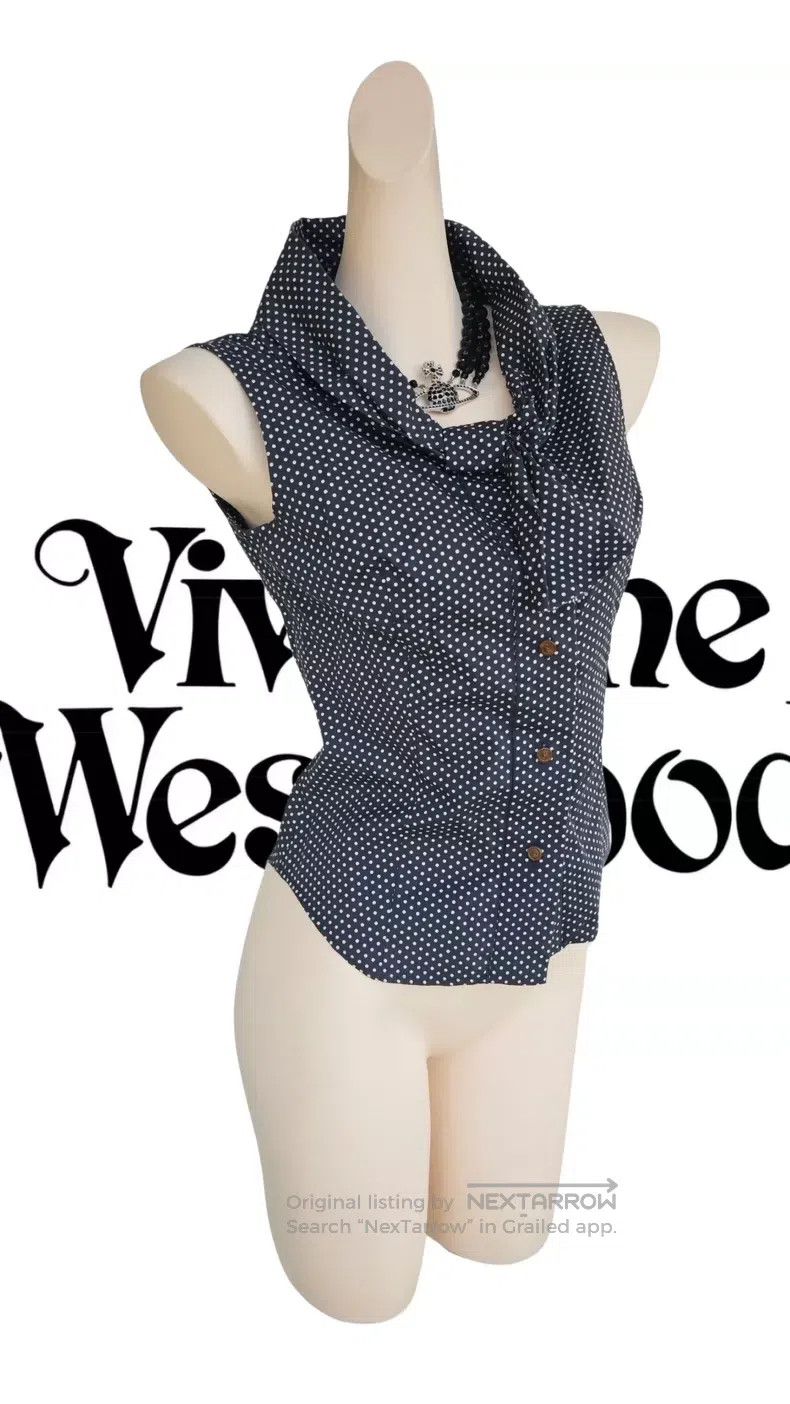 Vivienne Westwood Vivienne Westwood Polka Dot Top Bra Size M / US 6-8 / IT 42-44 - 2 Thumbnail